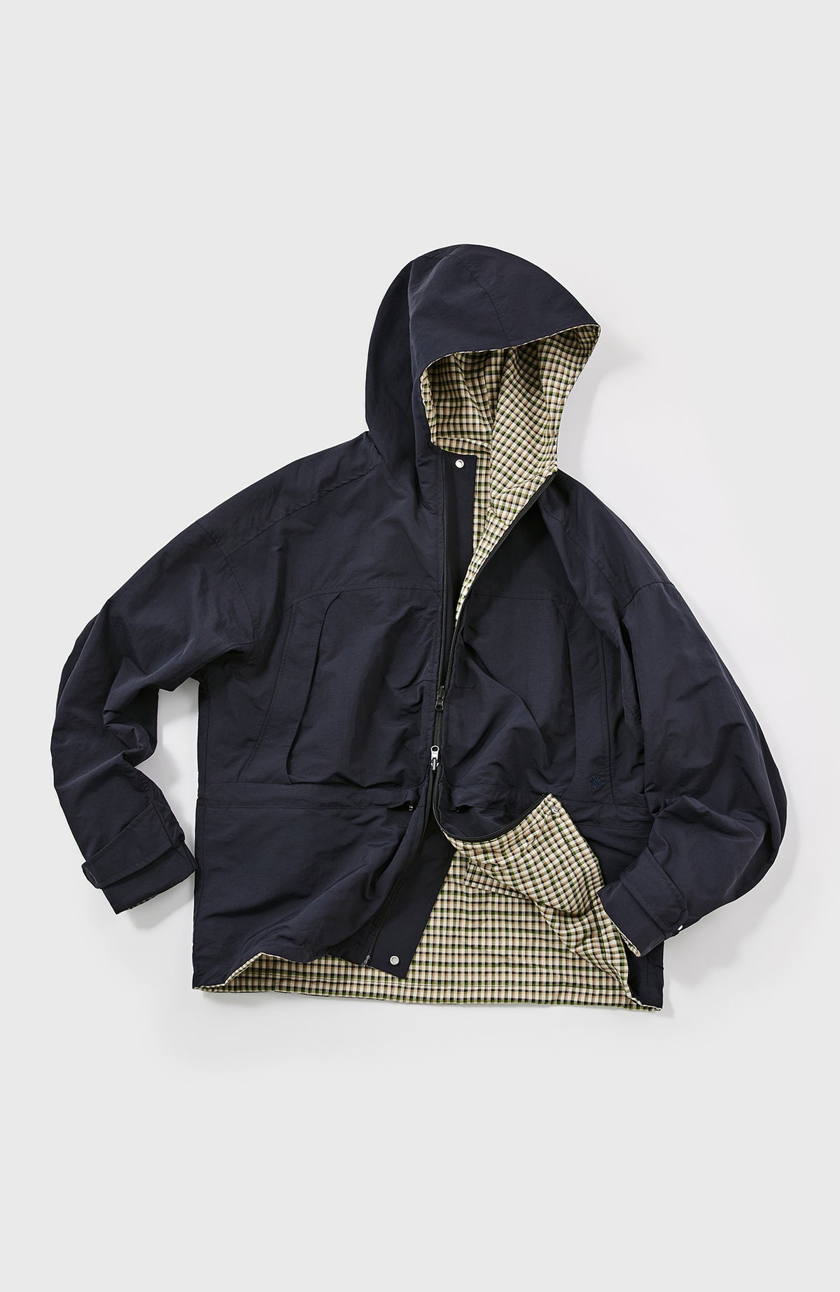 FMACM Reversible Hooded Windbreaker Jacket