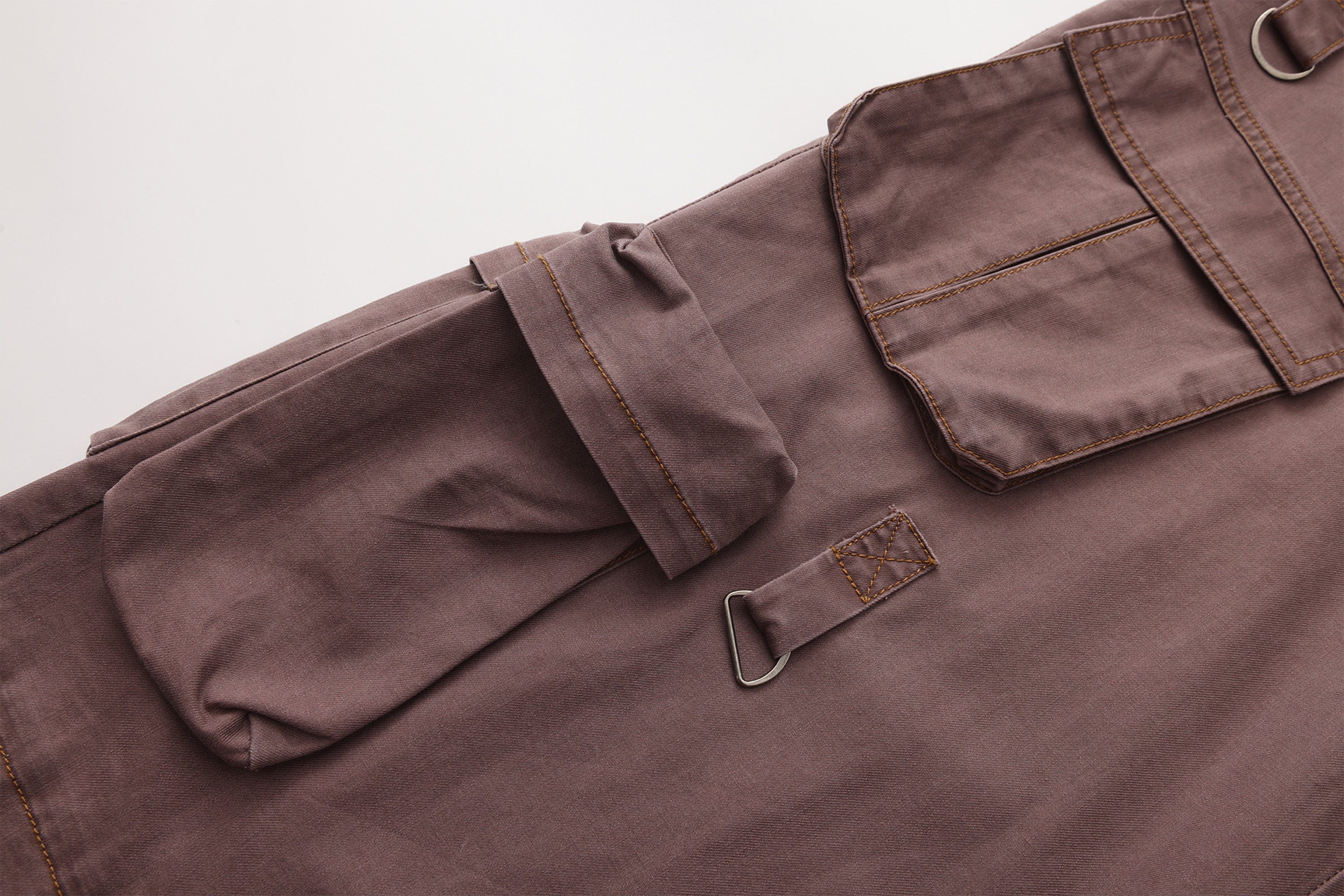 VANN VALRENCE Multi-Pocket Oversized Cotton Cargo Pants, premium urban and streetwear designers apparel on PROJECTISR.com, VANN VALRENCE