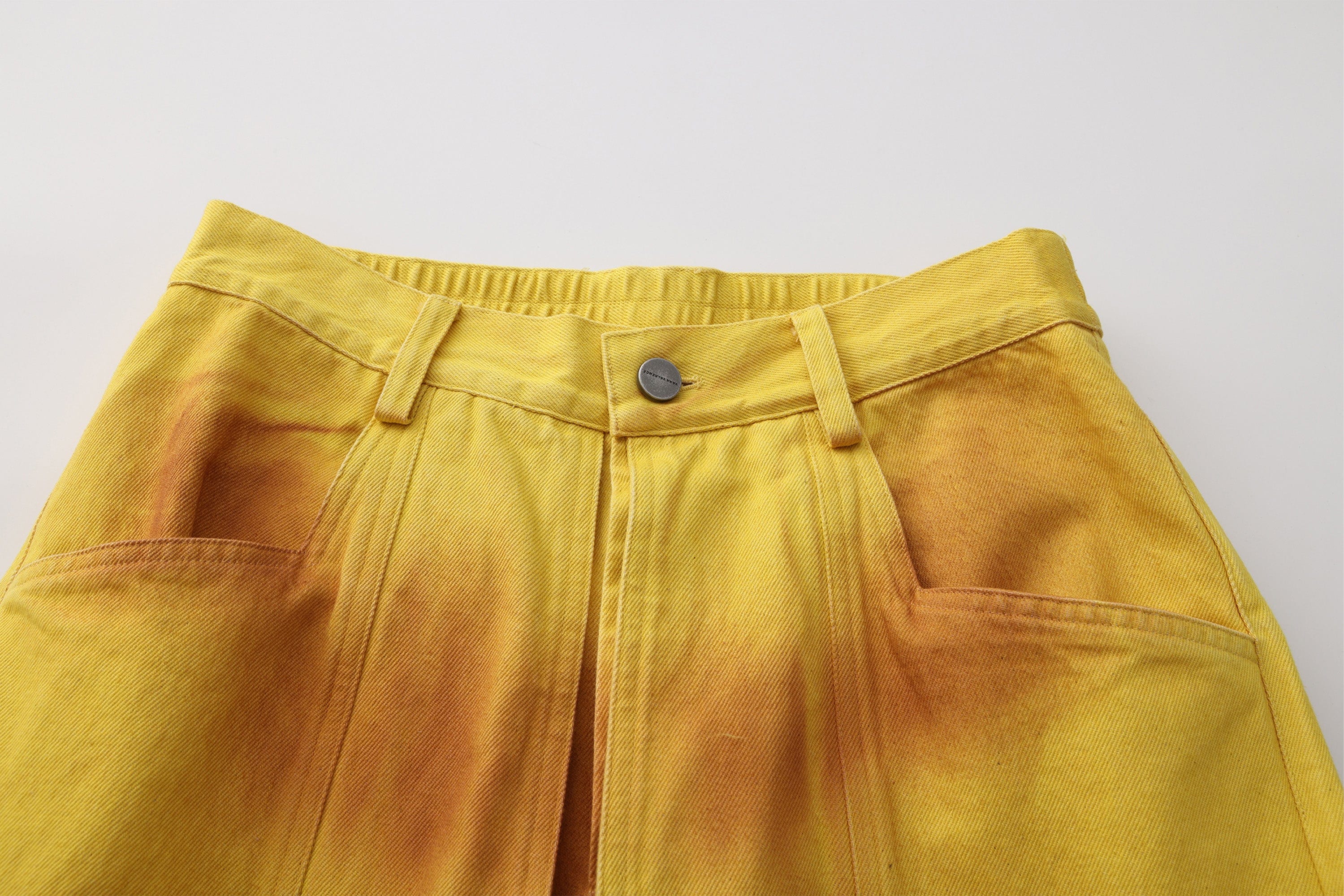VANN VALRENCE Dye-Washed Convertible Wide-Leg Pants, premium urban and streetwear designers apparel on PROJECTISR.com, VANN VALRENCE