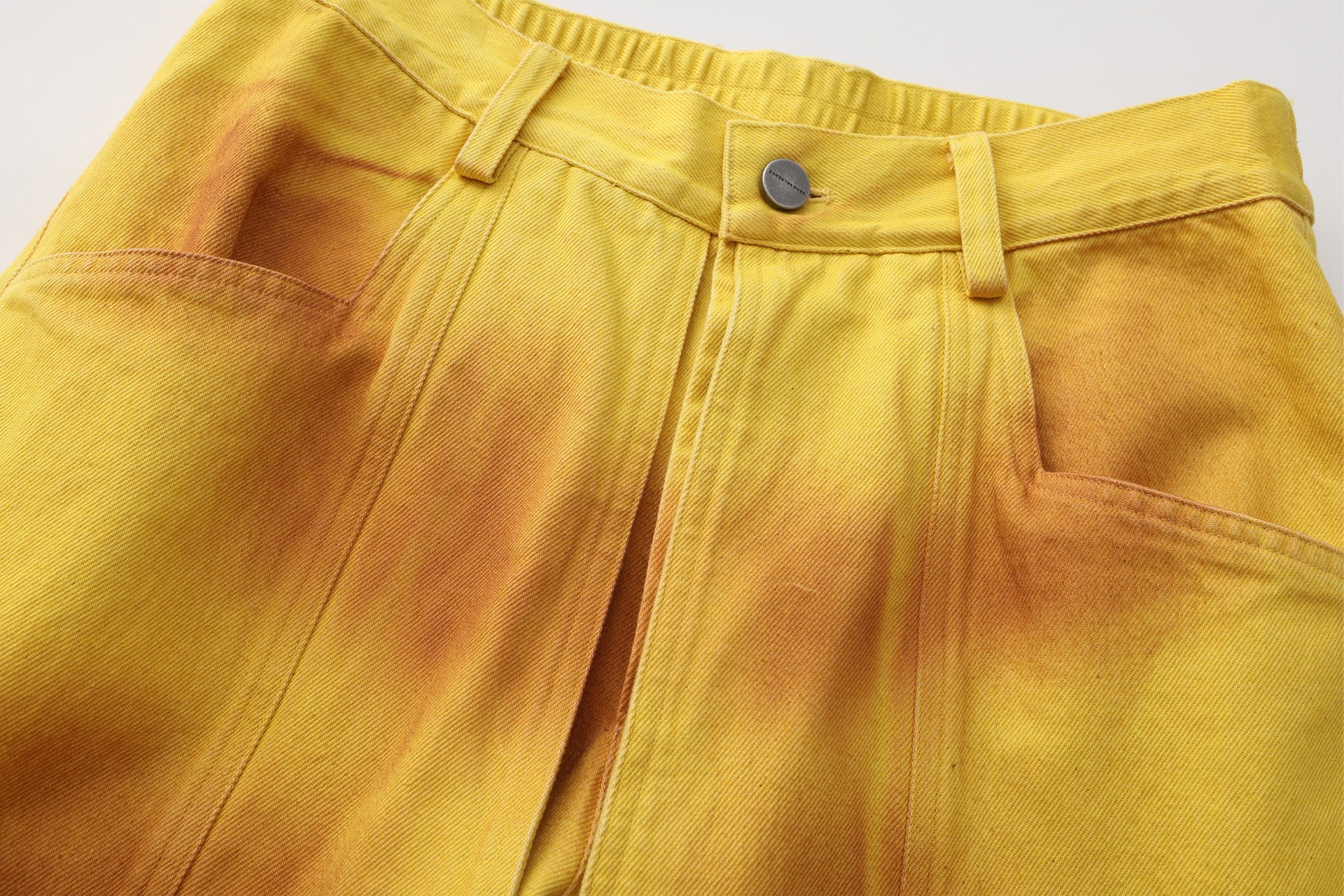 VANN VALRENCE Dye-Washed Convertible Wide-Leg Pants, premium urban and streetwear designers apparel on PROJECTISR.com, VANN VALRENCE