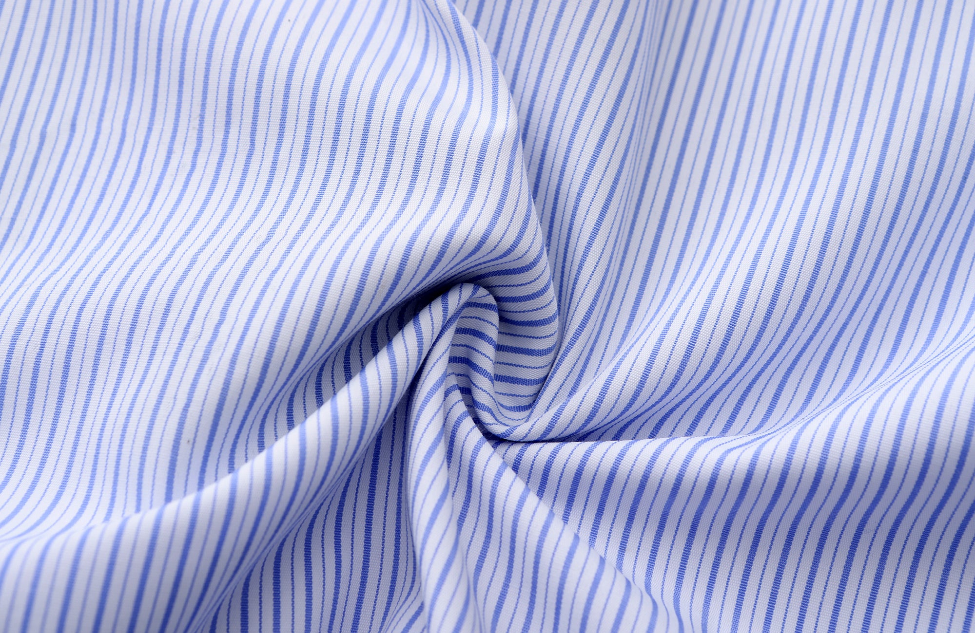 INTERRUPT Graphic Crinkled Striped Oversized Shirt
