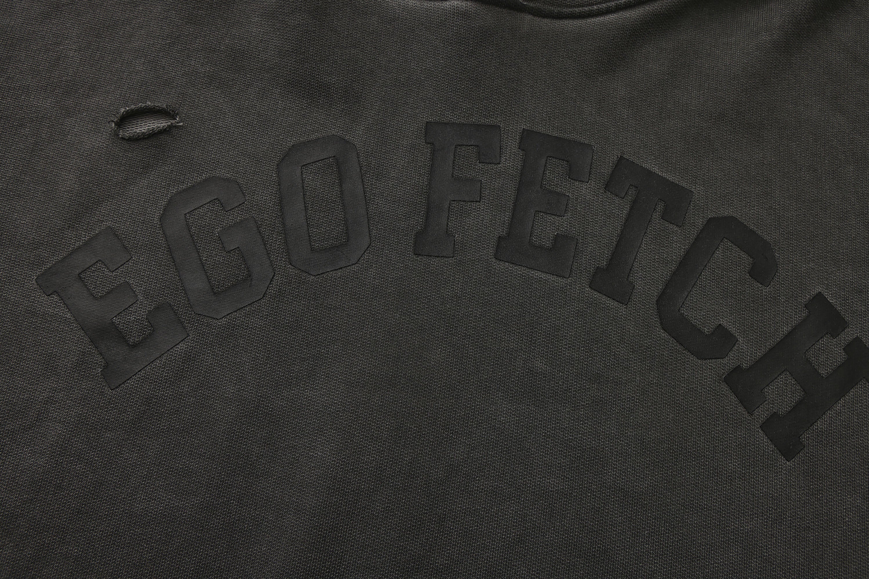 EGOFETCH Distressed Washed Hoodie