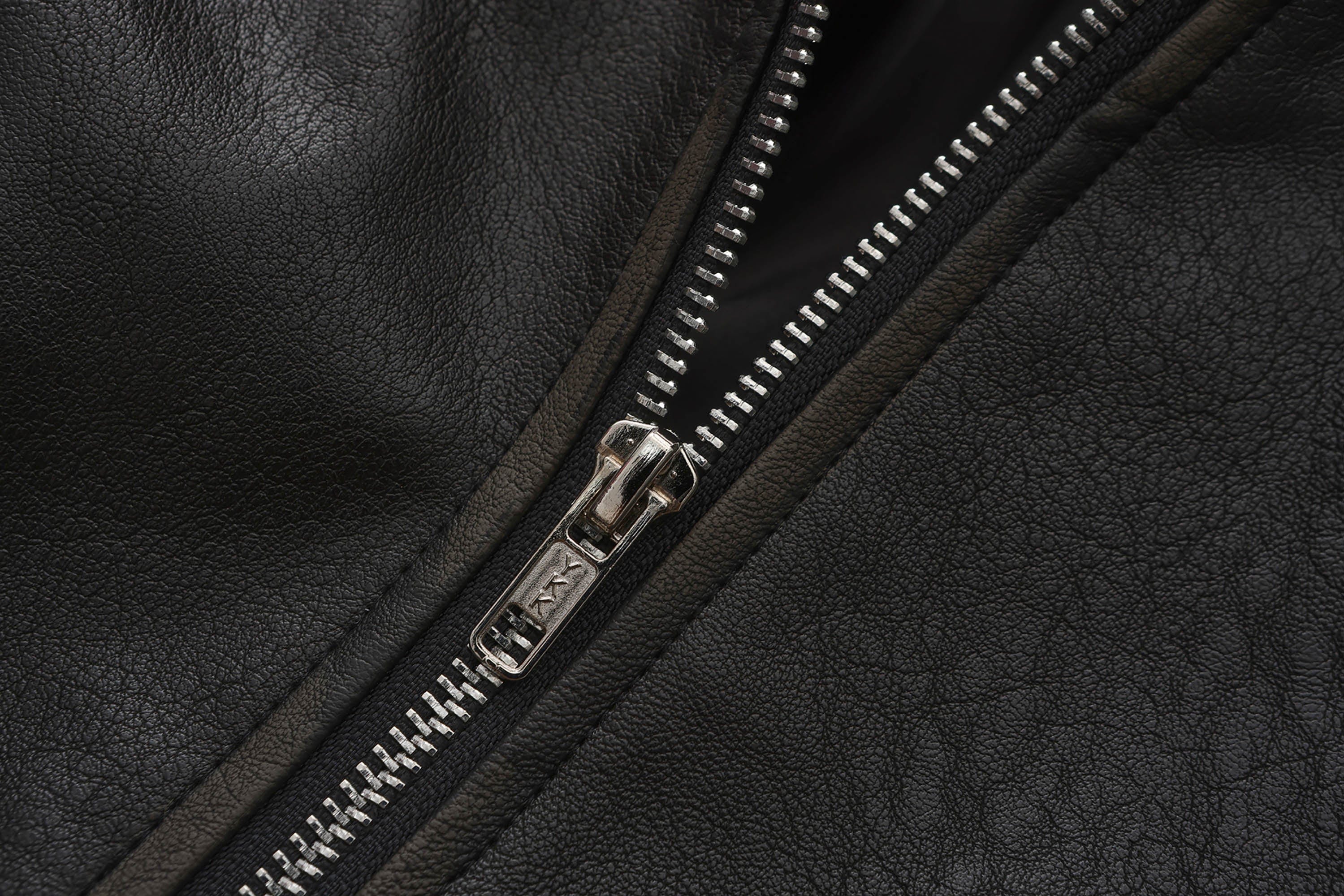 BLACK8MOB Distressed Graphics Faded Studded Leather Jacket, premium urban and streetwear designers apparel on PROJECTISR.com, BLACK8MOB