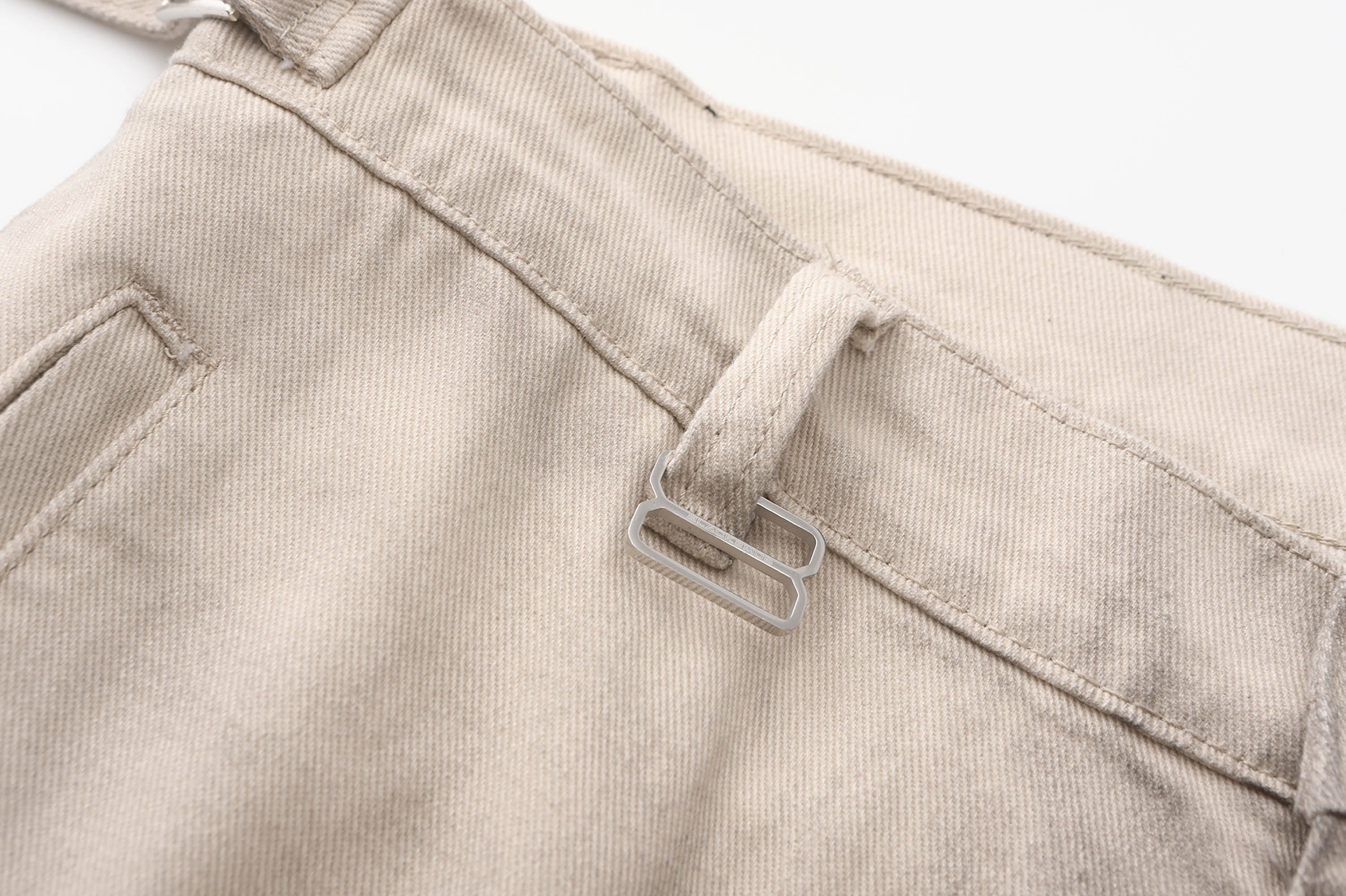 BLACK8MOB Distressed Paneled Multi-Pocket Cargo, premium urban and streetwear designers apparel on PROJECTISR.com, BLACK8MOB