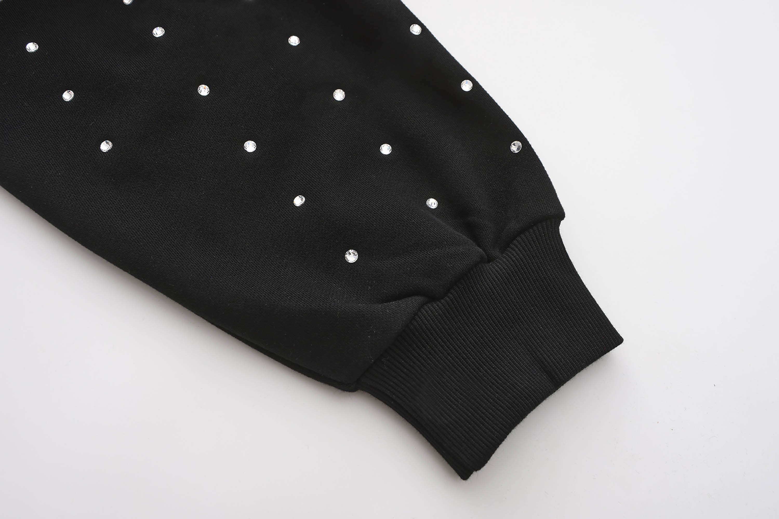 BLACK8MOB Full Studded Cross Hoodie, premium urban and streetwear designers apparel on PROJECTISR.com, BLACK8MOB