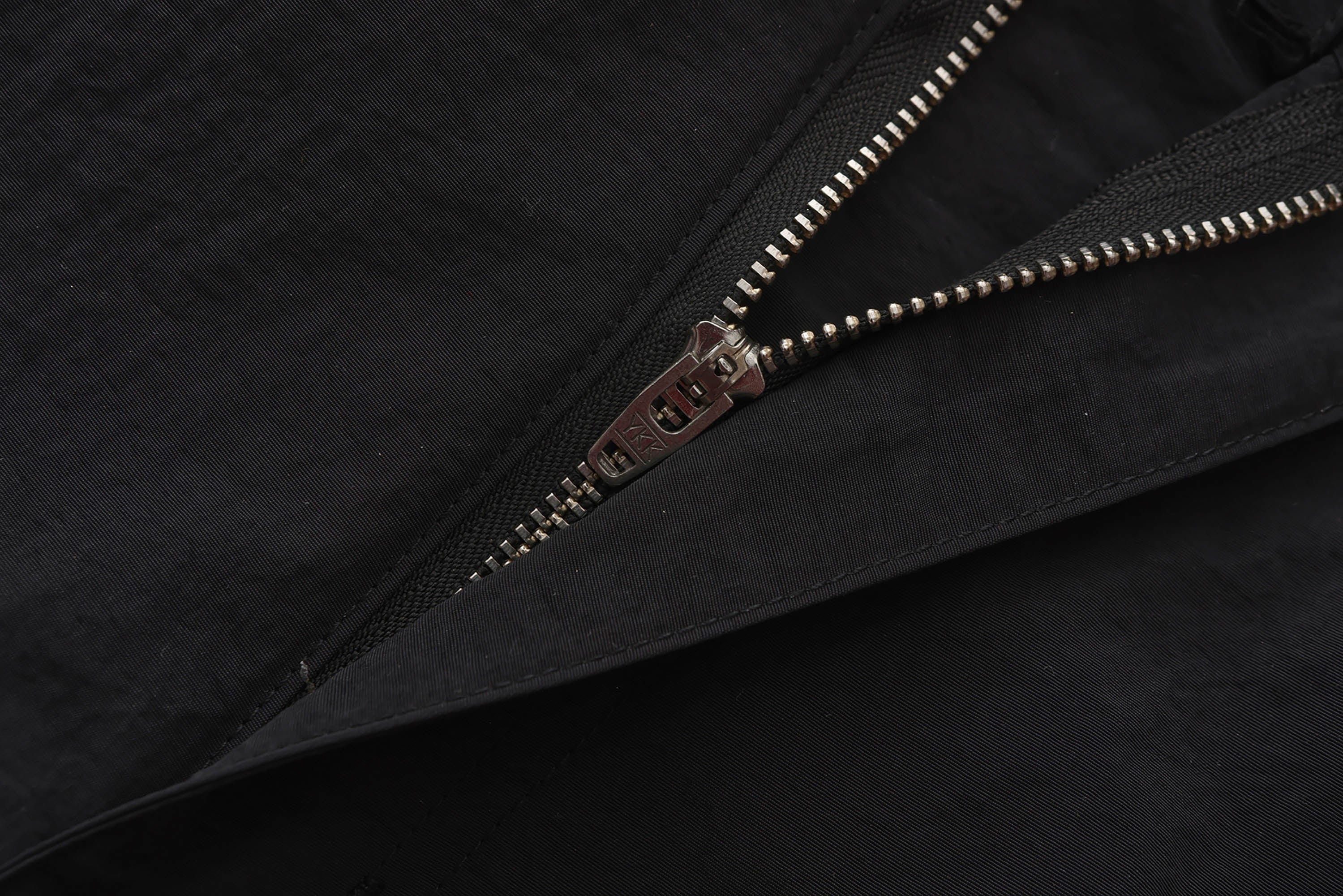 BLACK8MOB Eyelet Waist Tie Multi-Pocket Parachute Pants, premium urban and streetwear designers apparel on PROJECTISR.com, BLACK8MOB