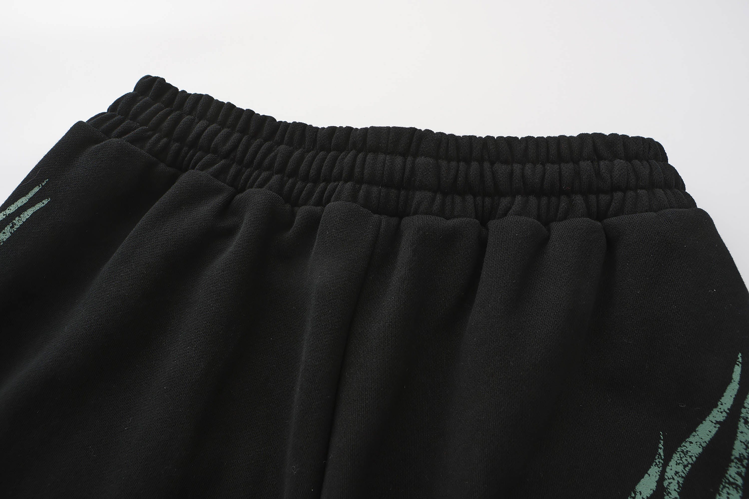 BLACK8MOB Flame Graphics Sweatpants, premium urban and streetwear designers apparel on PROJECTISR.com, BLACK8MOB