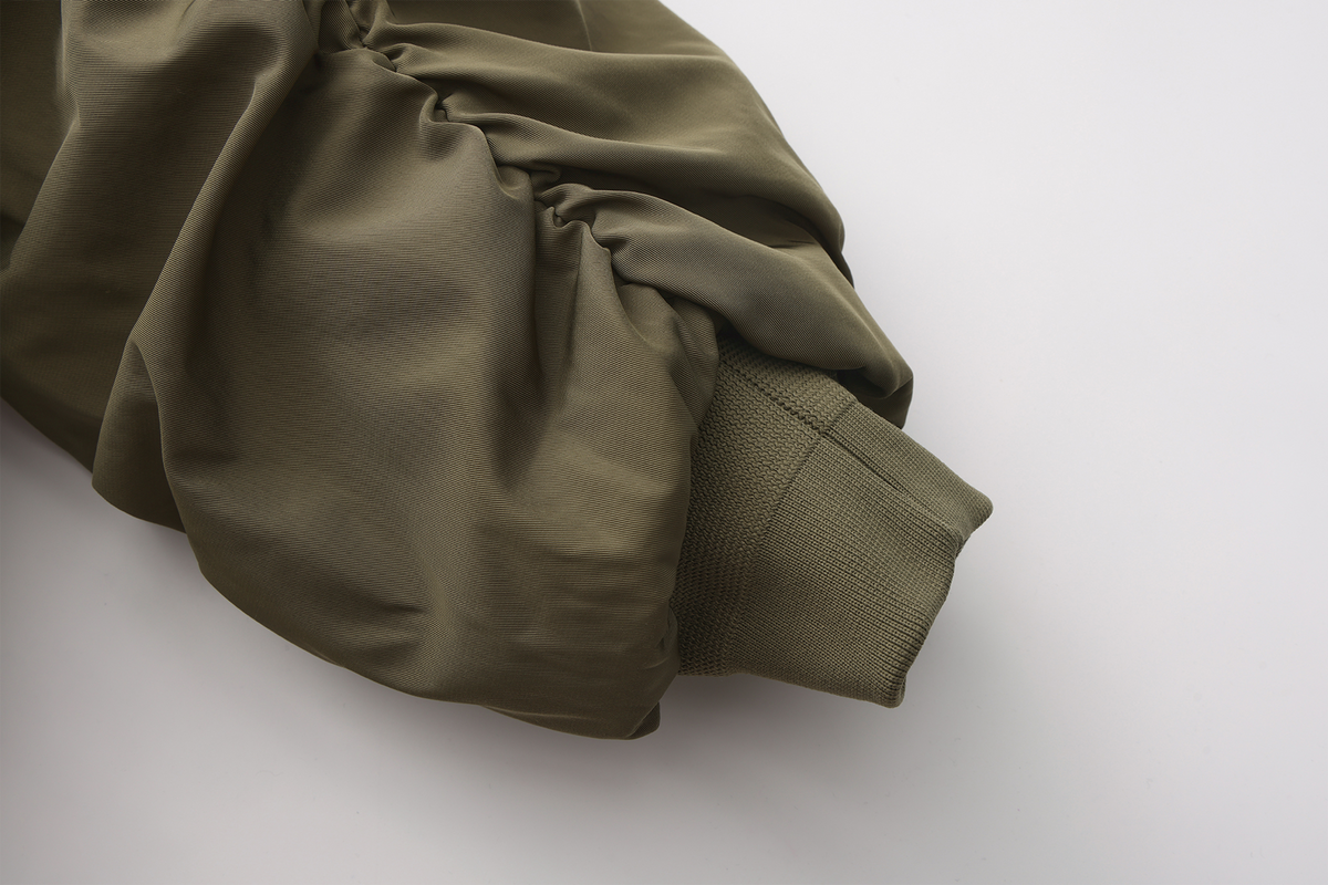 ARDENCODE Oversized Hooded Bomber Jacket, premium urban and streetwear designers apparel on PROJECTISR.com, ARDENCODE