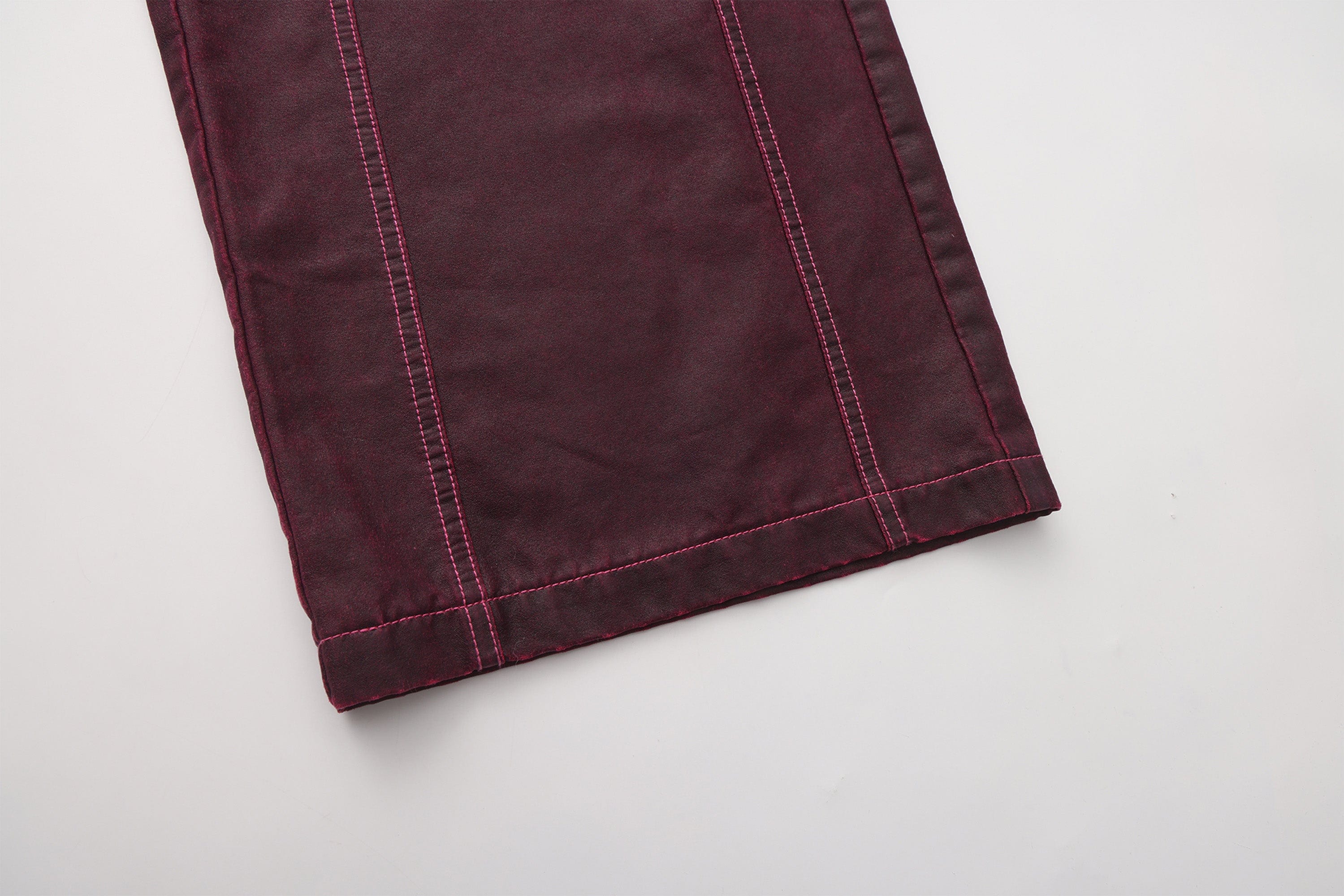 VANN VALRENCE Structured Panel Pleated-Knee Pants, premium urban and streetwear designers apparel on PROJECTISR.com, VANN VALRENCE