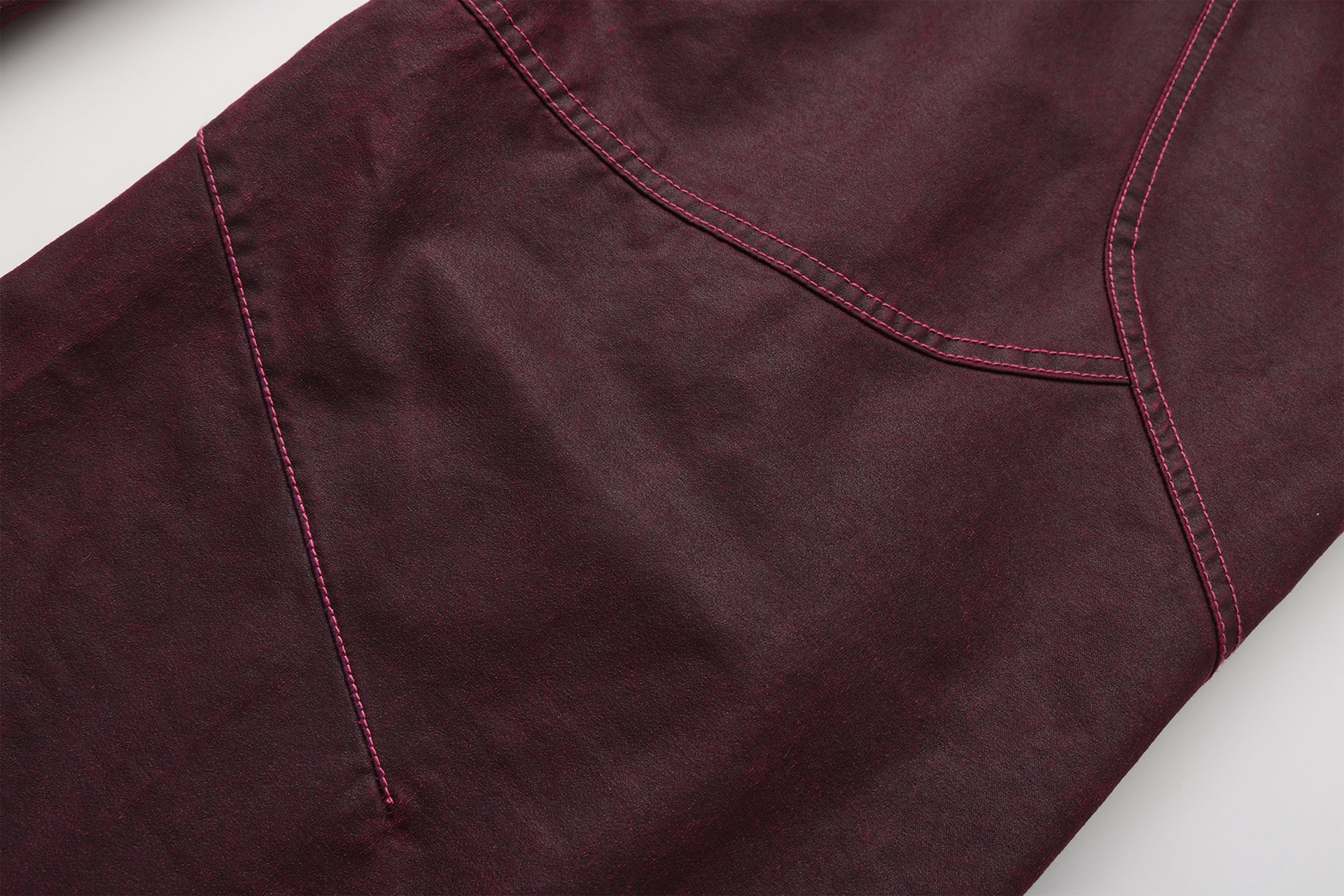 VANN VALRENCE Structured Panel Pleated-Knee Pants, premium urban and streetwear designers apparel on PROJECTISR.com, VANN VALRENCE