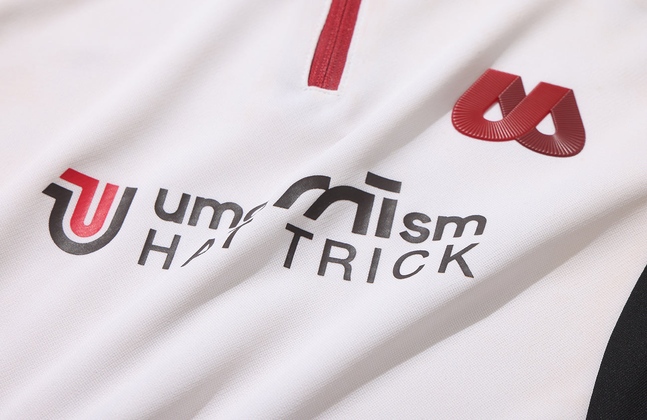 UMAMIISM Quick-Dry Striped Raglan Zip-Up Tee, premium urban and streetwear designers apparel on PROJECTISR.com, UMAMIISM