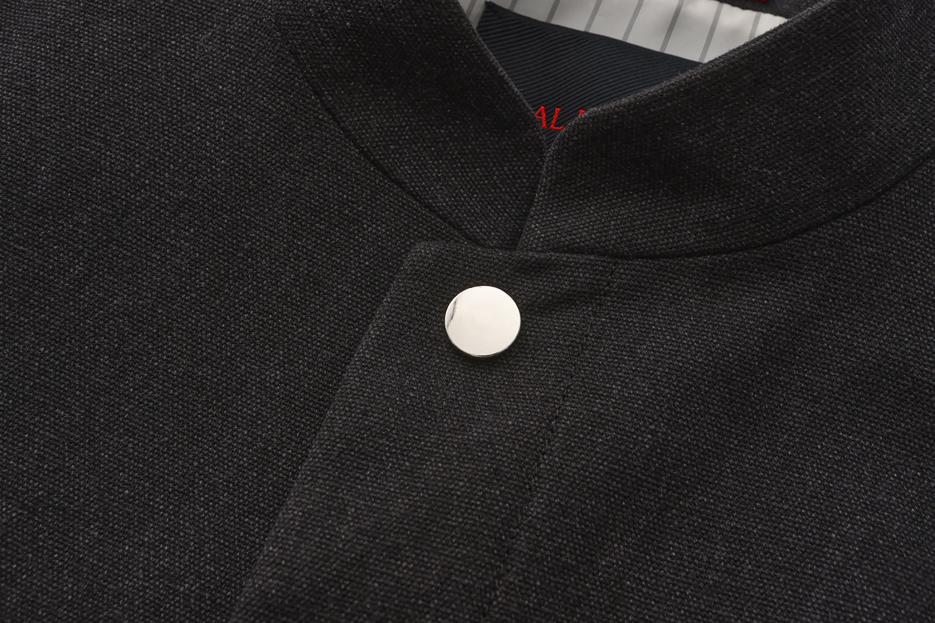 ORAL UTOPIA Flap Pocket Mandarin Collar Jacket, premium urban and streetwear designers apparel on PROJECTISR.com, ORAL UTOPIA
