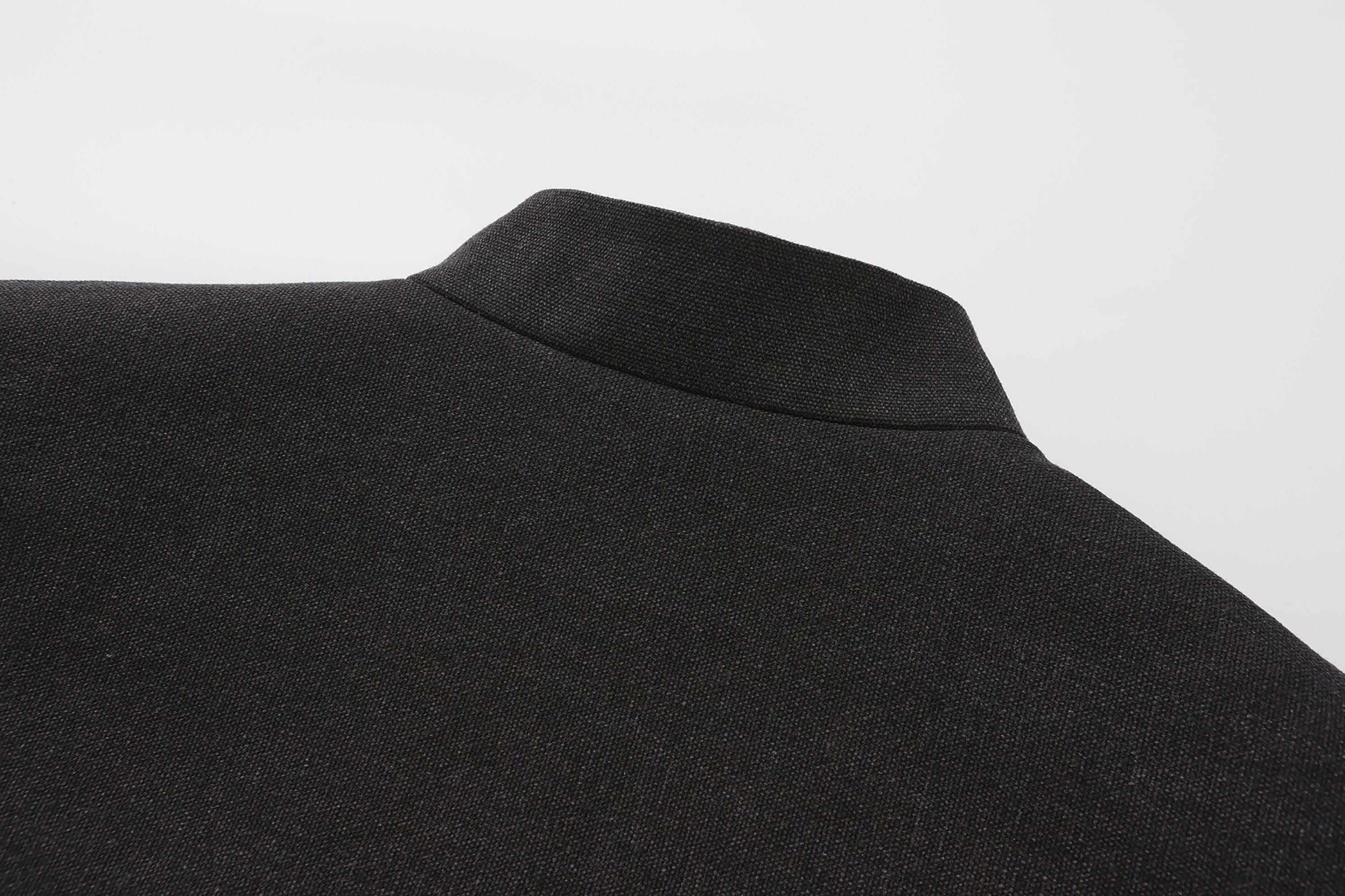 ORAL UTOPIA Flap Pocket Mandarin Collar Jacket, premium urban and streetwear designers apparel on PROJECTISR.com, ORAL UTOPIA