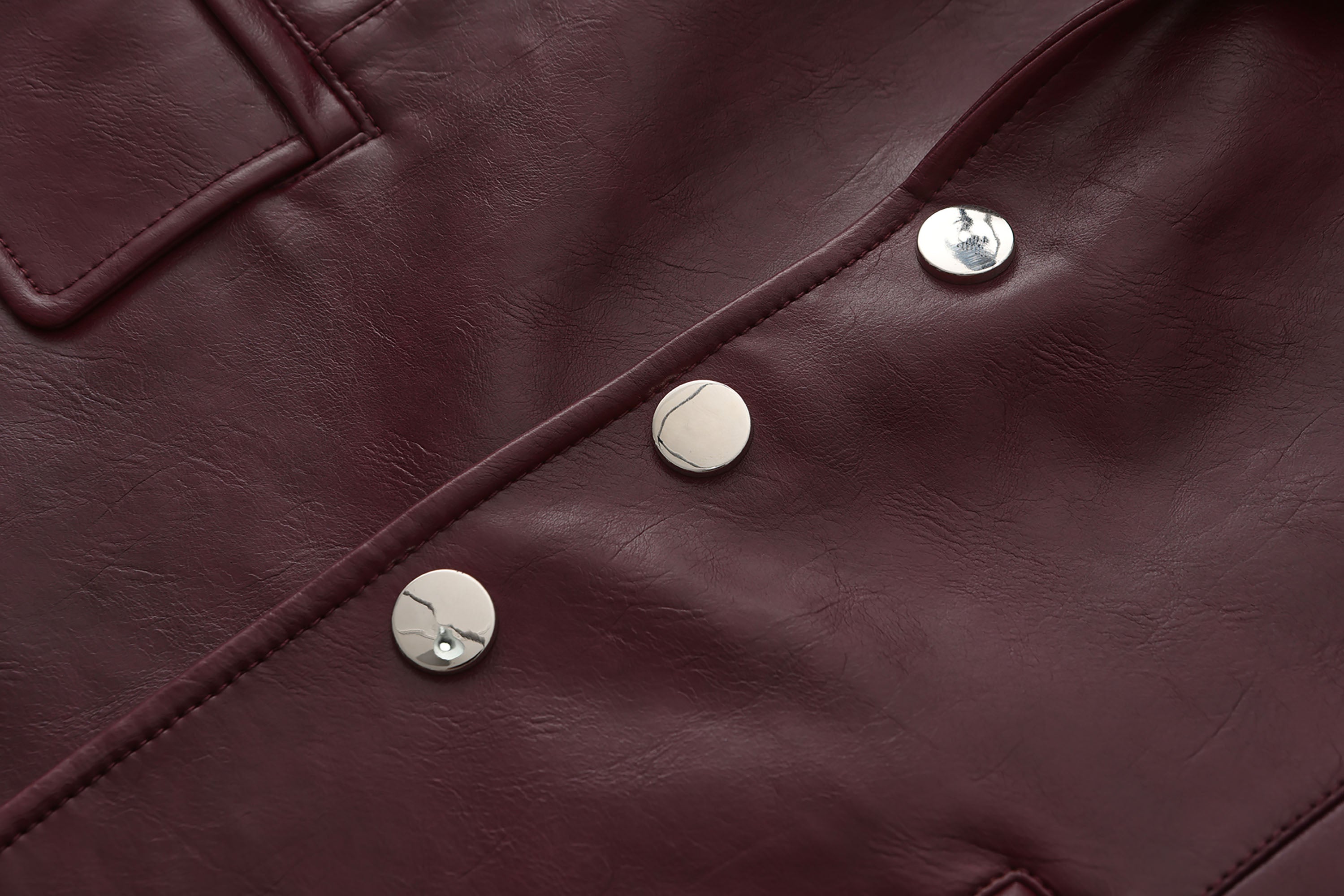 ORAL UTOPIA Glossy PU Blazer Ancora Red, premium urban and streetwear designers apparel on PROJECTISR.com, ORAL UTOPIA