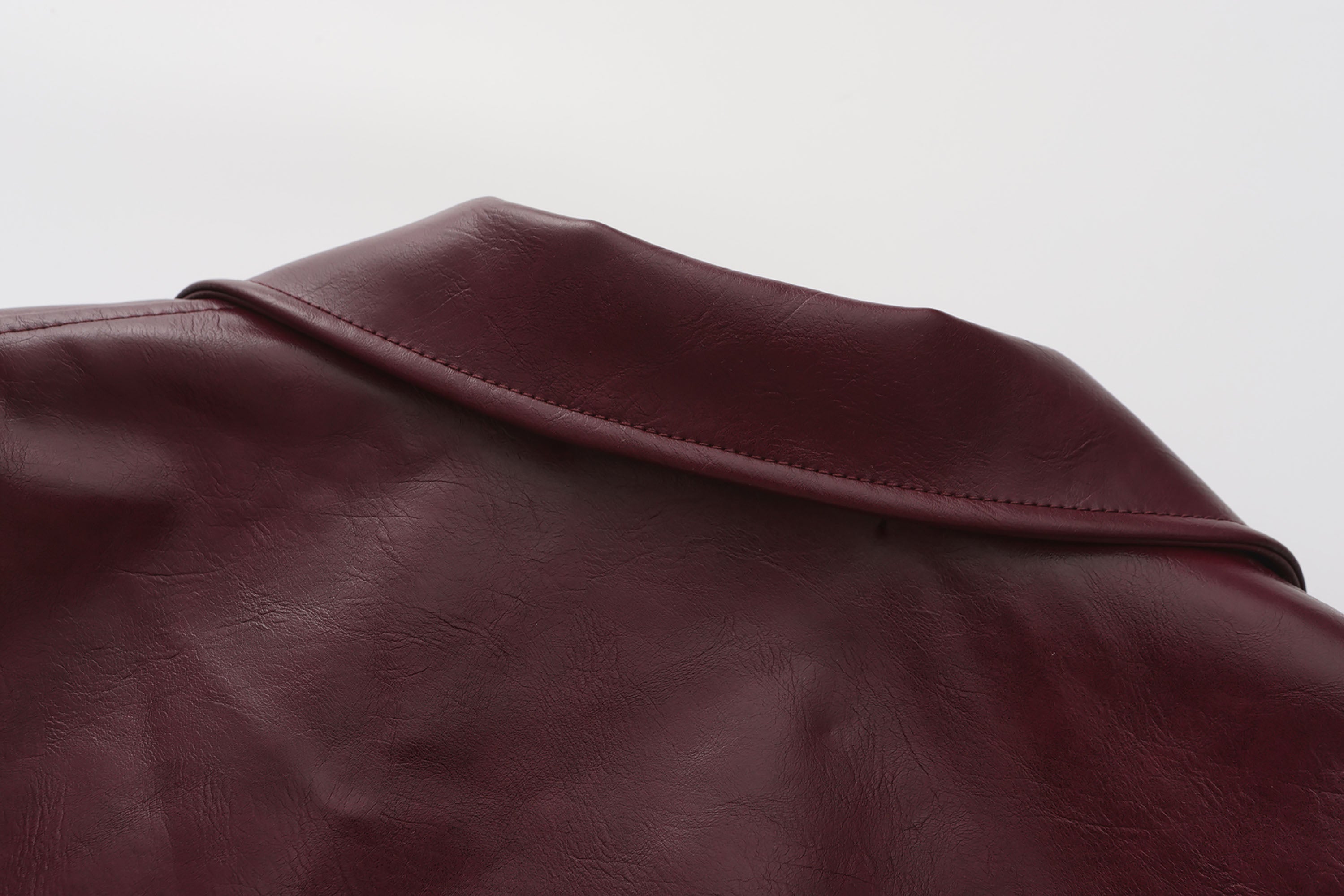 ORAL UTOPIA Glossy PU Blazer Ancora Red, premium urban and streetwear designers apparel on PROJECTISR.com, ORAL UTOPIA