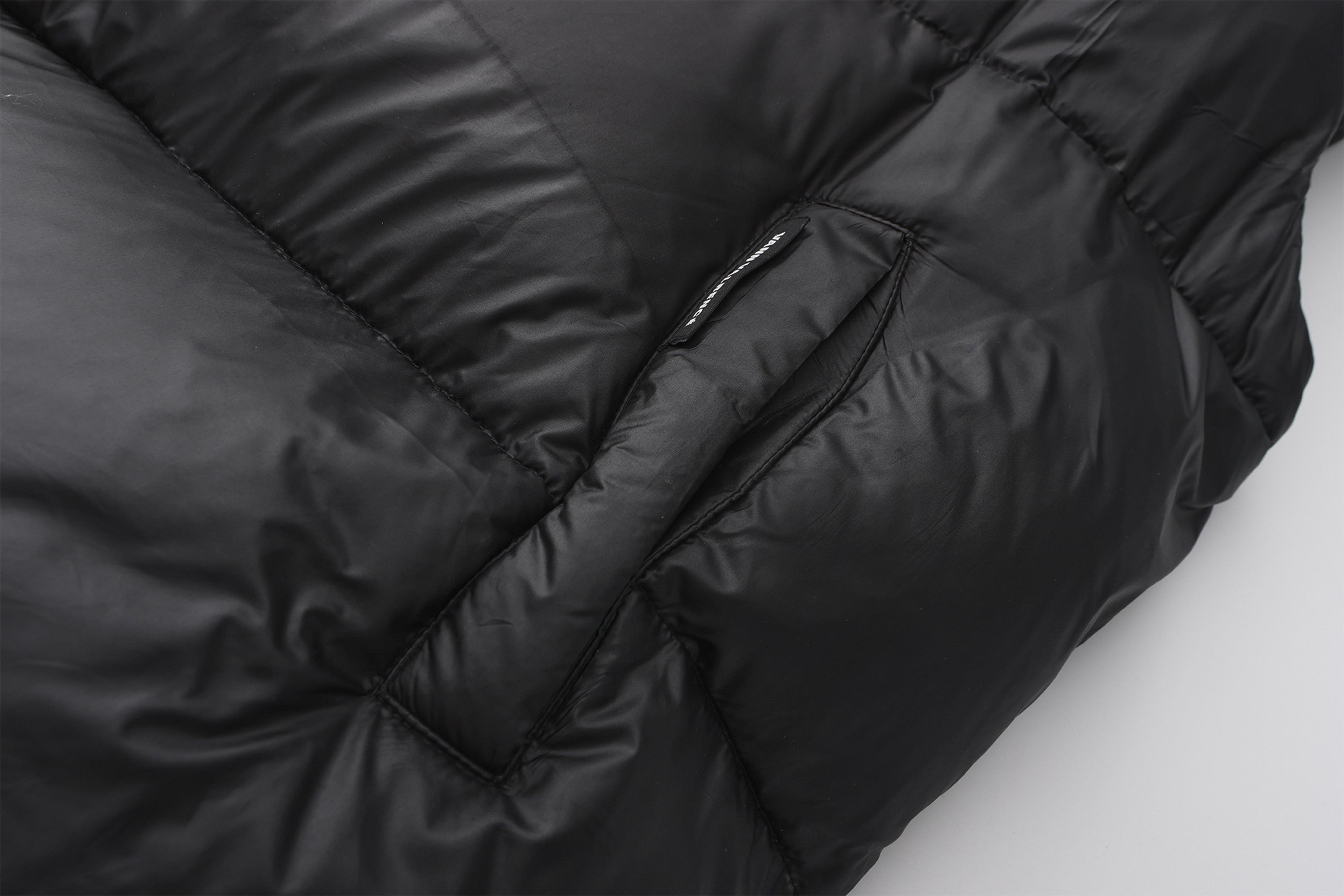 VANN VALRENCE Plain Duck Down Oversized Puffer Vest