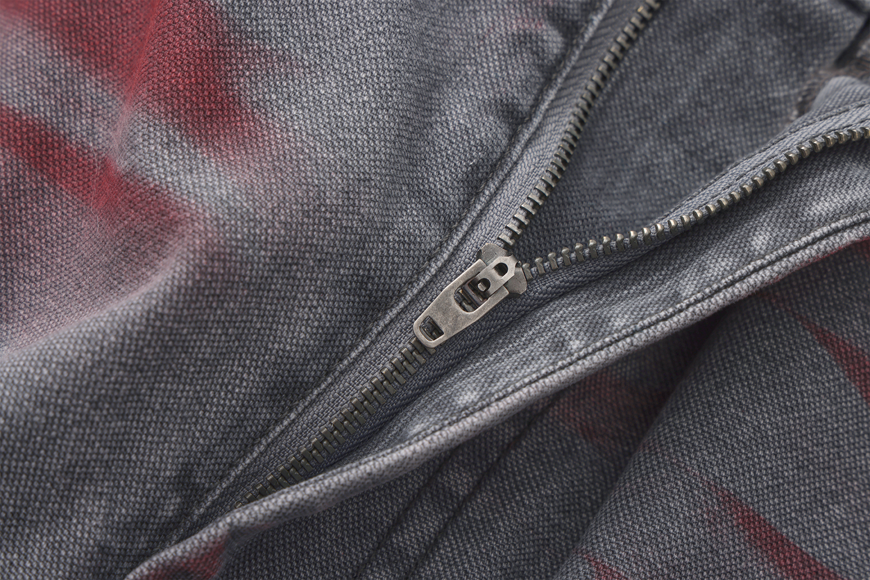 VANN VALRENCE Washed Distressed Multi-Pocket Utility Jeans