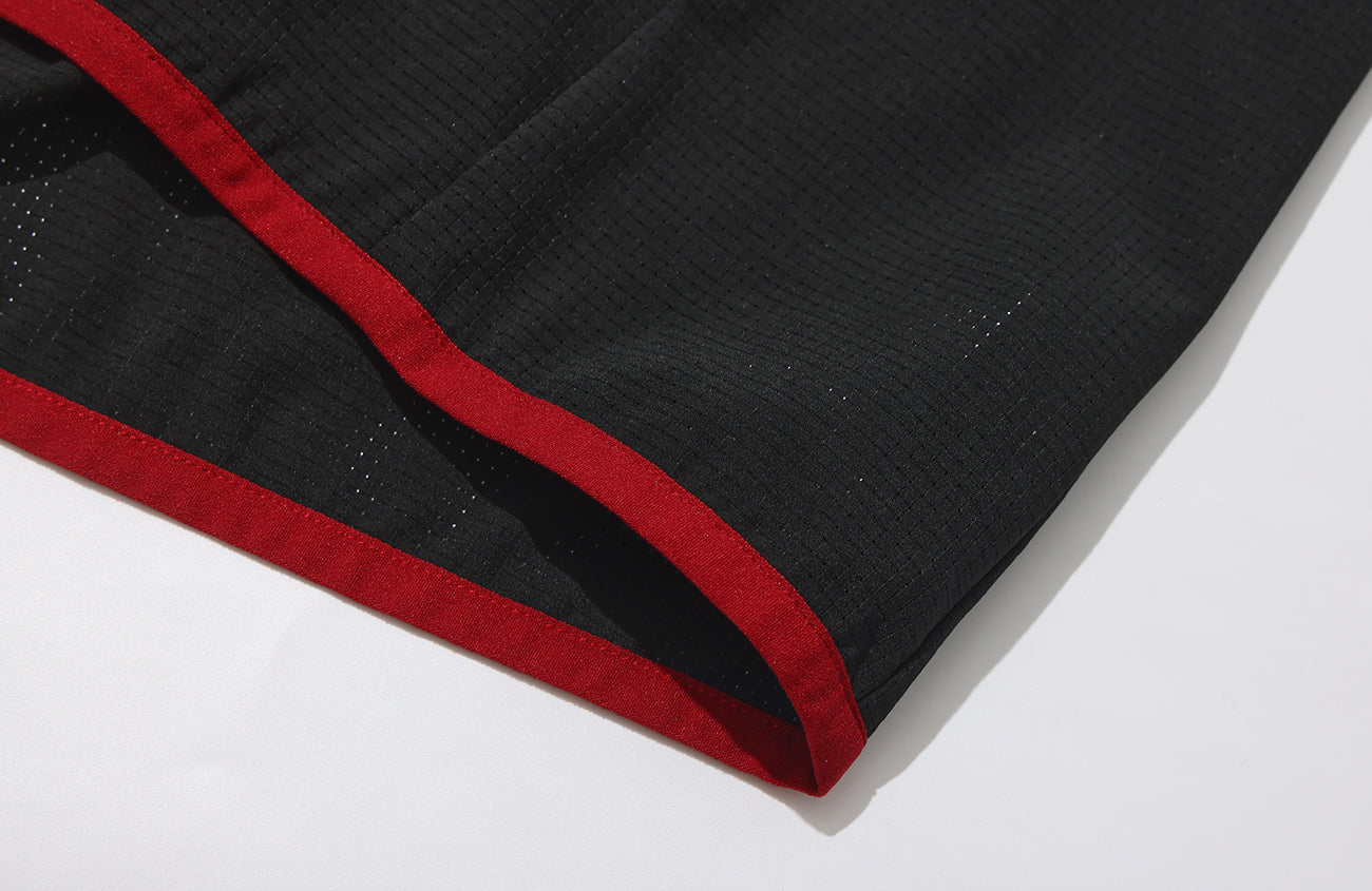 UMAMIISM Striped Hooded Running Jacket, premium urban and streetwear designers apparel on PROJECTISR.com, UMAMIISM