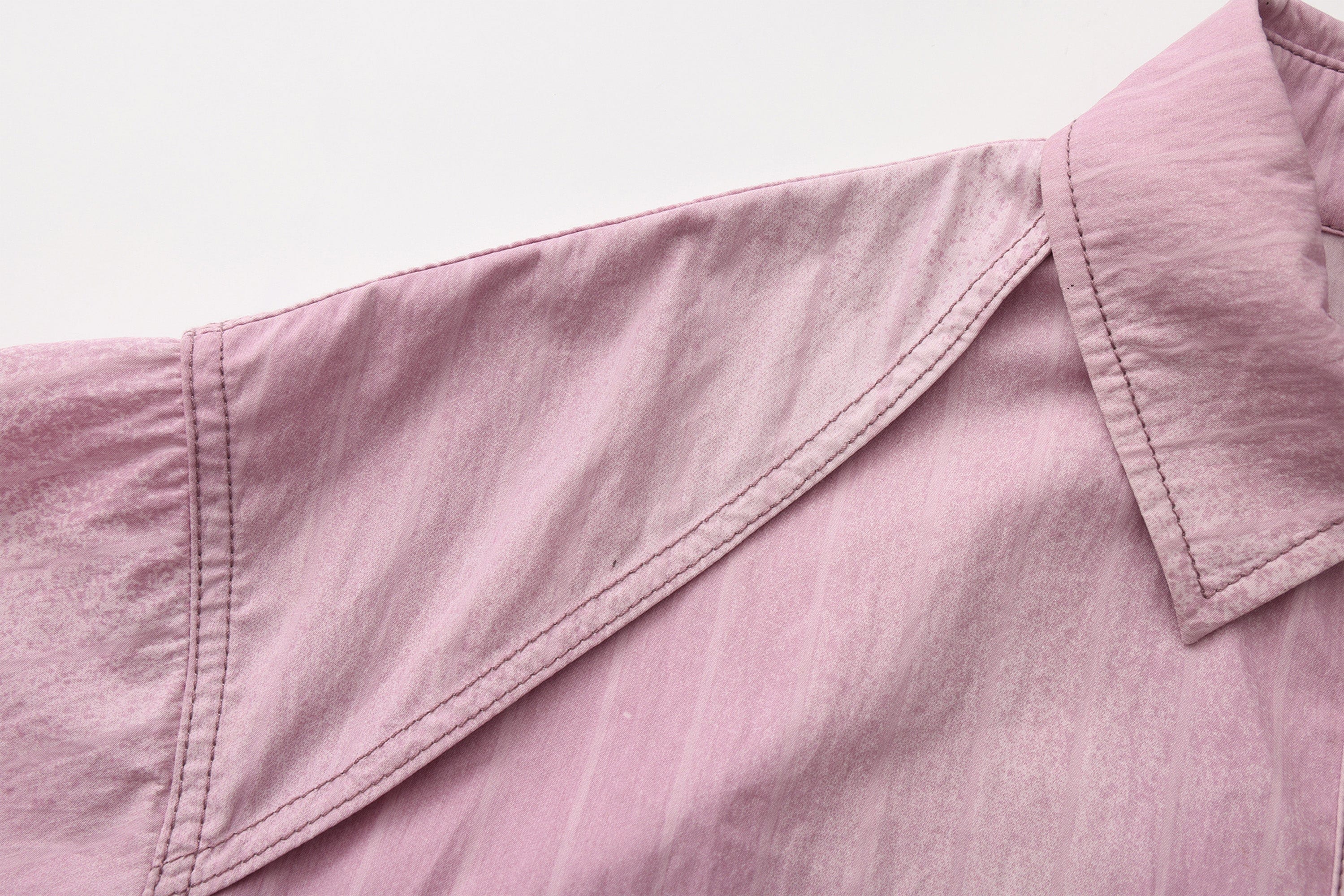 VANN VALRENCE Washed Multi-Pocket Striped Utility Shirt, premium urban and streetwear designers apparel on PROJECTISR.com, VANN VALRENCE