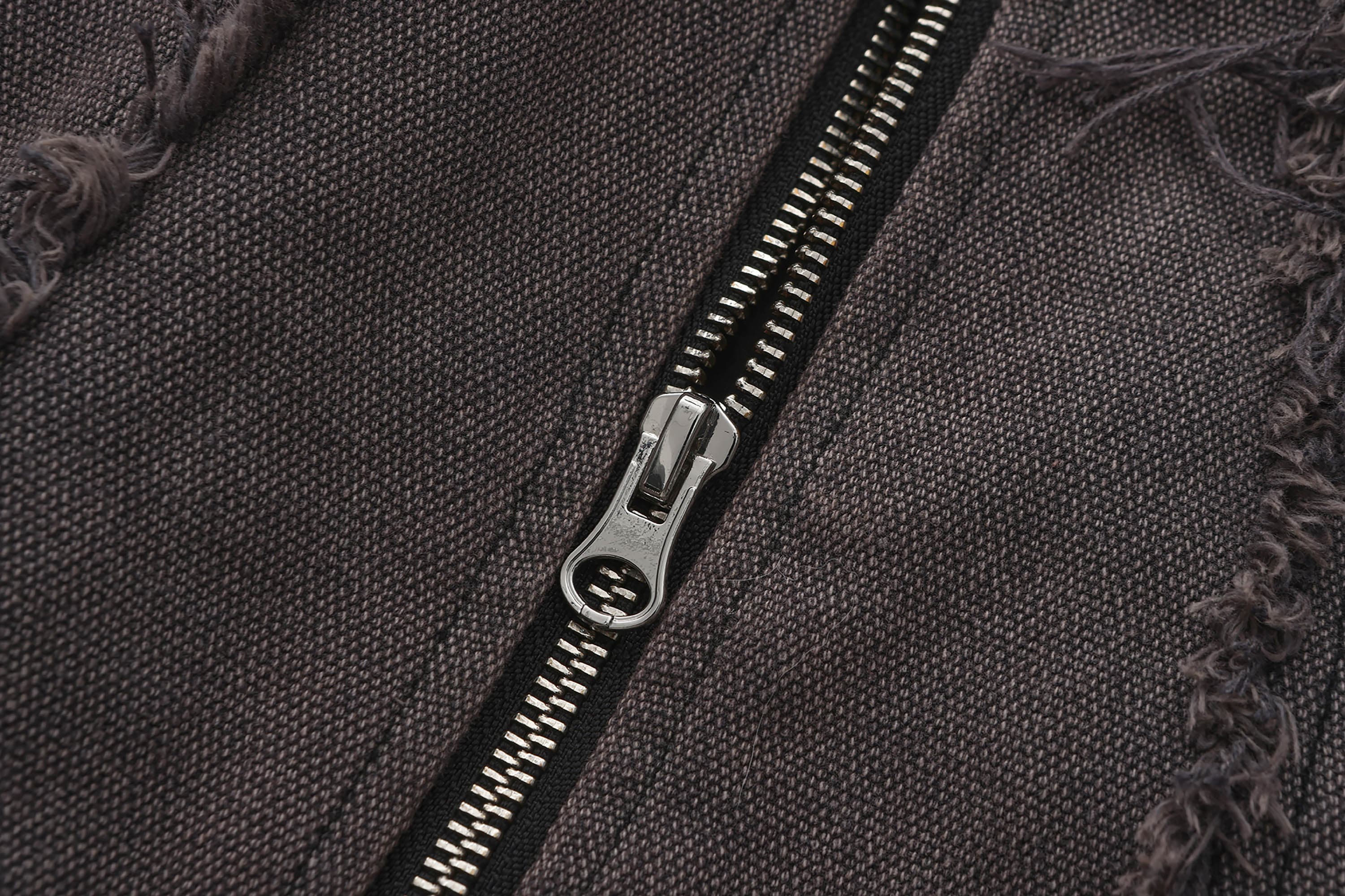 BLACK8MOB Deconstructed Frayed Jacket, premium urban and streetwear designers apparel on PROJECTISR.com, BLACK8MOB