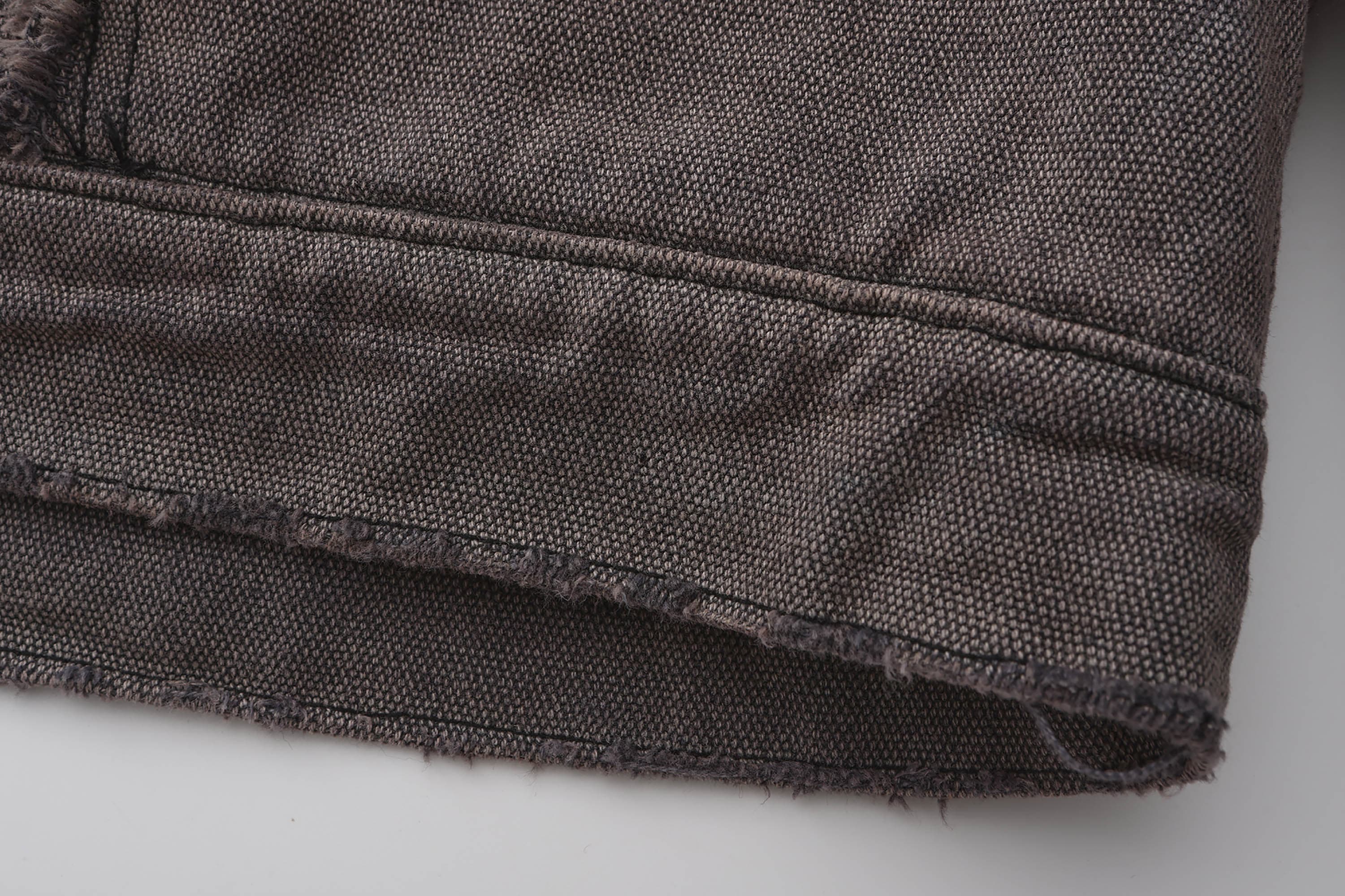 BLACK8MOB Deconstructed Frayed Jacket, premium urban and streetwear designers apparel on PROJECTISR.com, BLACK8MOB