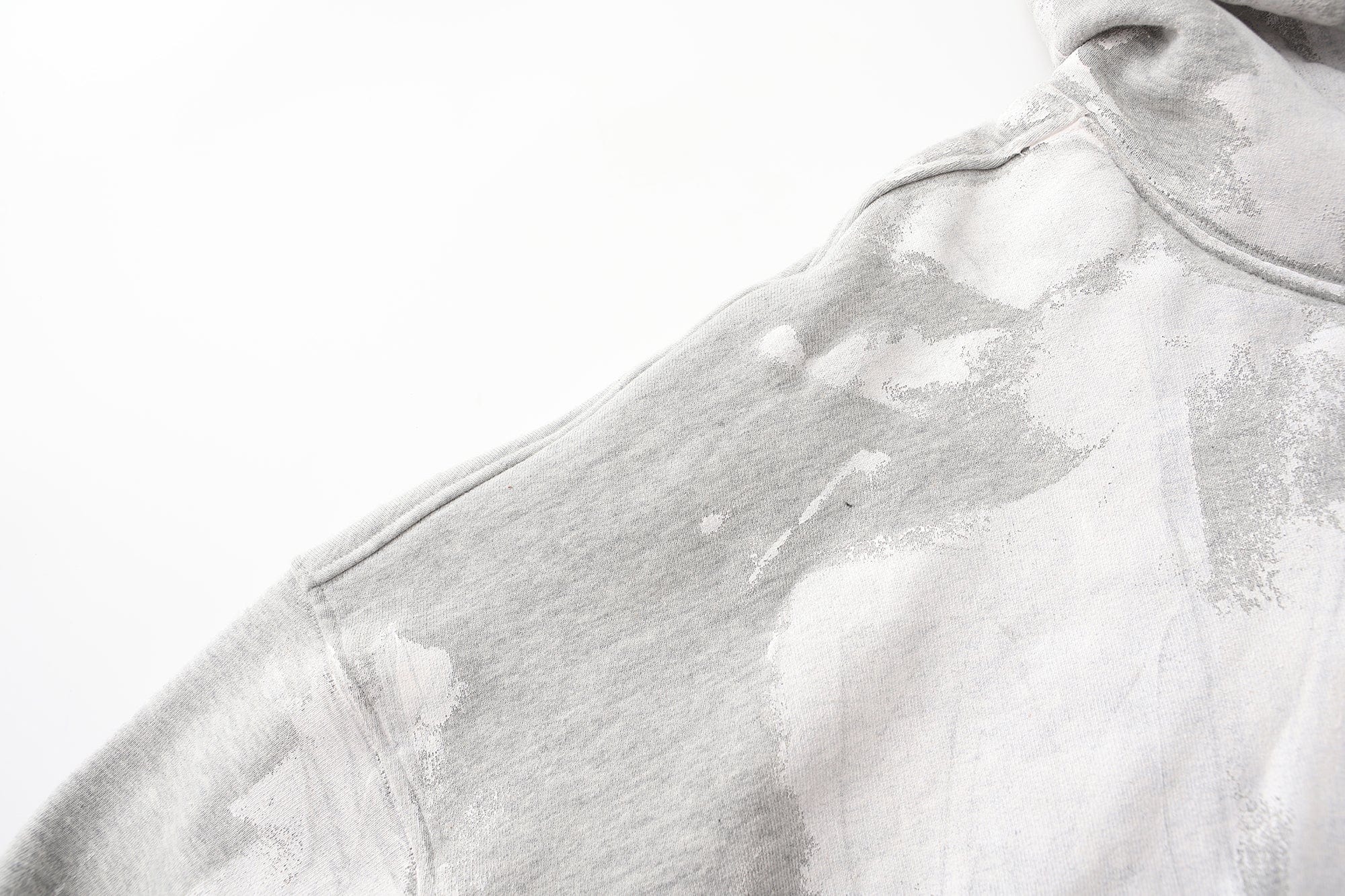 LUUUCAM Brush-Paint Faded Logo Hoodie, premium urban and streetwear designers apparel on PROJECTISR.com, LUUUCAM