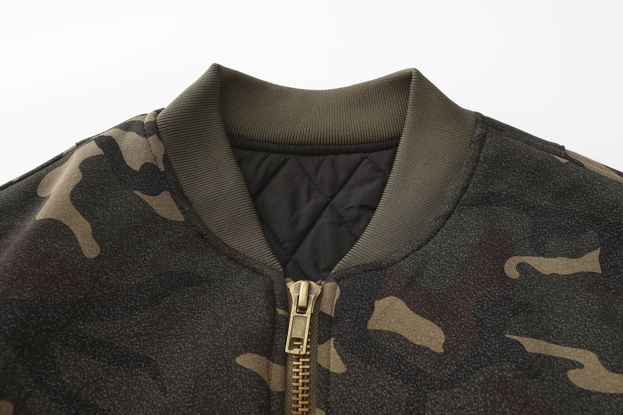 LUUUCAM Classic Camo Bomber Jacket, premium urban and streetwear designers apparel on PROJECTISR.com, LUUUCAM