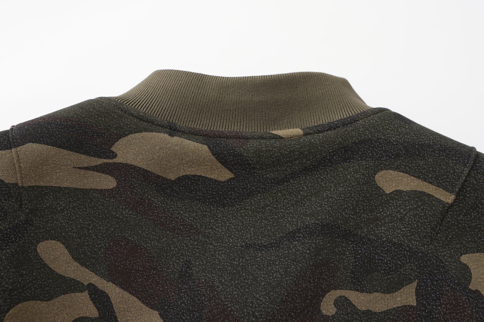 LUUUCAM Classic Camo Bomber Jacket, premium urban and streetwear designers apparel on PROJECTISR.com, LUUUCAM