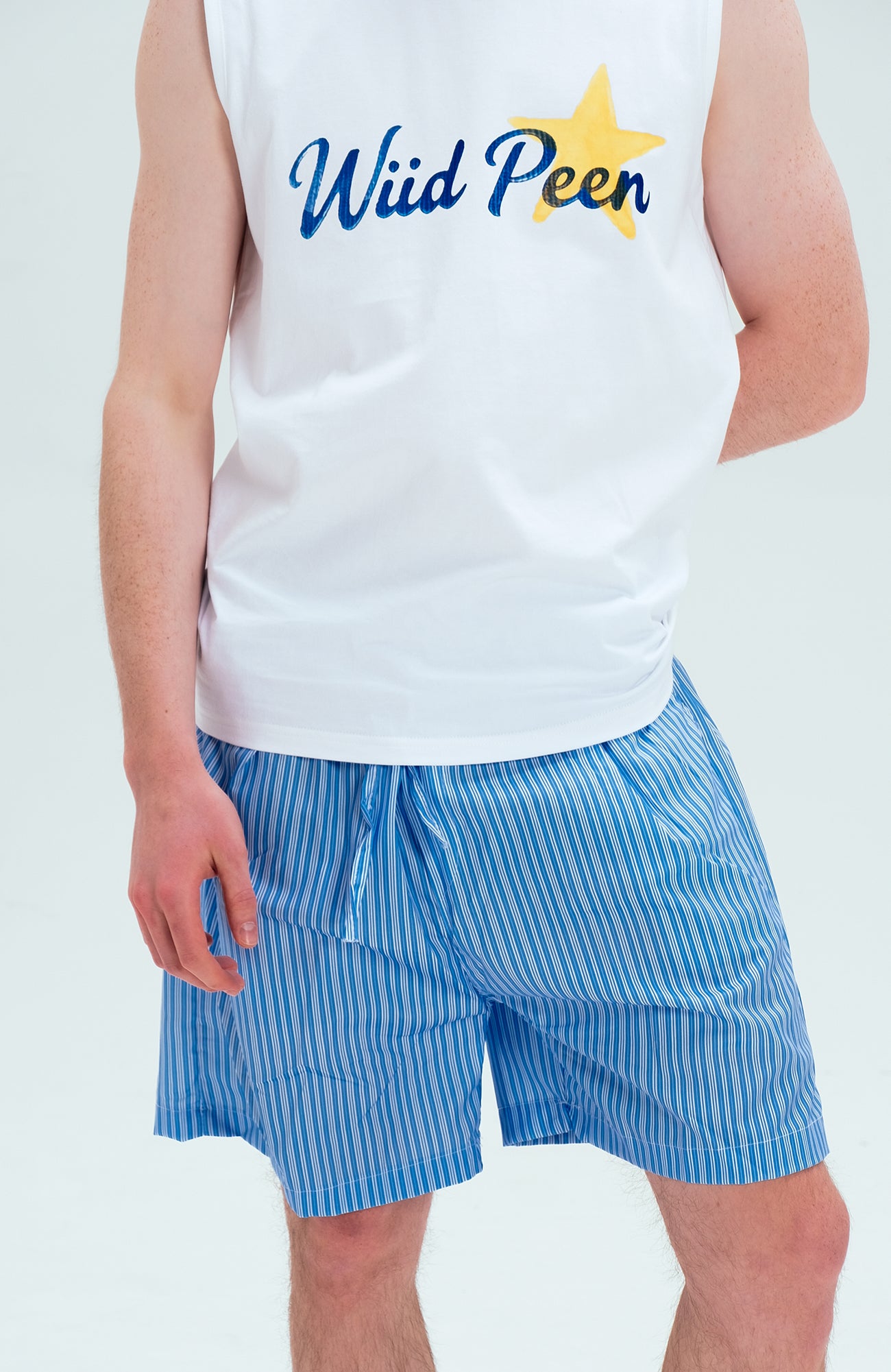 WIID Striped Drawstring Board Shorts, premium urban and streetwear designers apparel on PROJECTISR.com, WIID