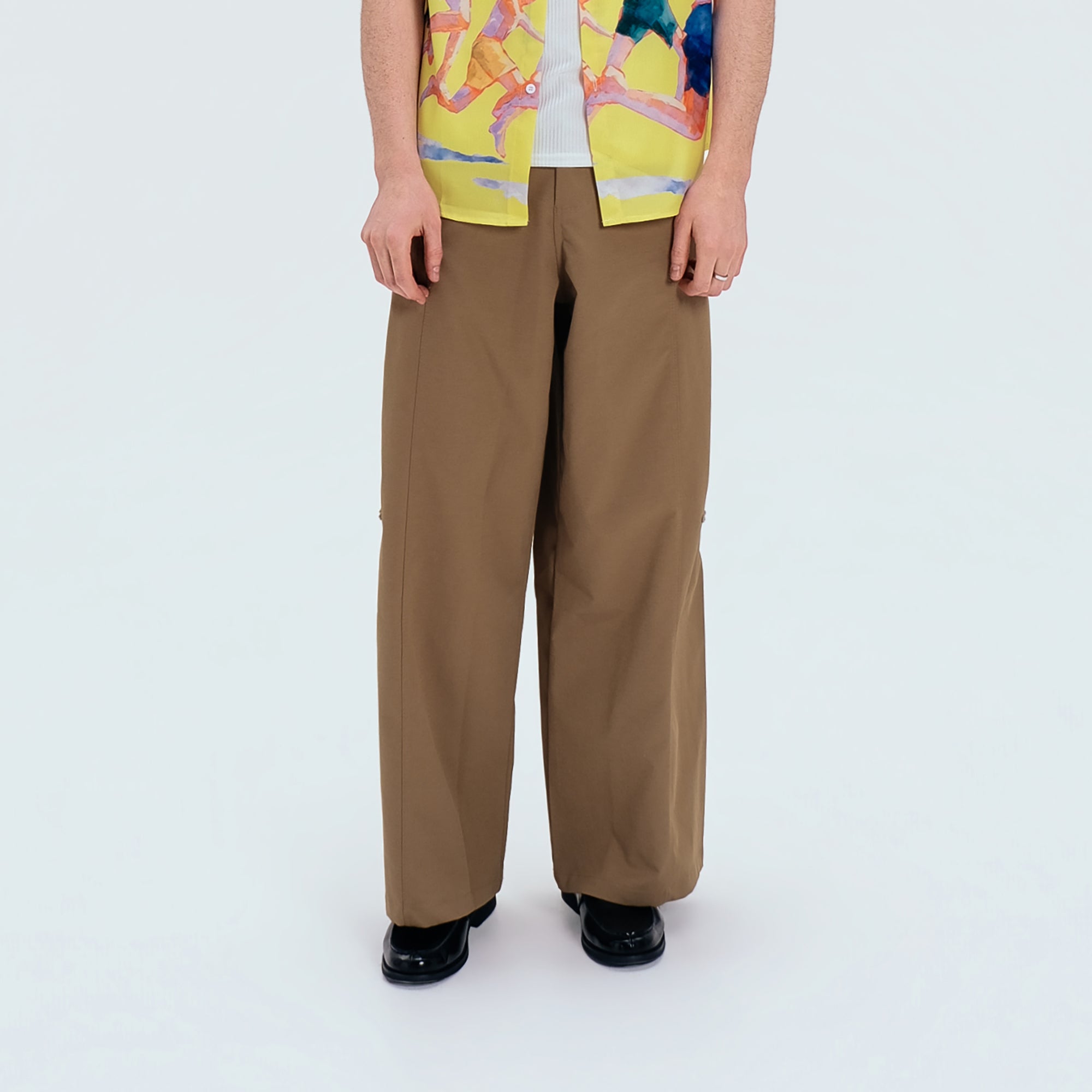 WIID Essential Oversized Cotton Trousers, premium urban and streetwear designers apparel on PROJECTISR.com, WIID