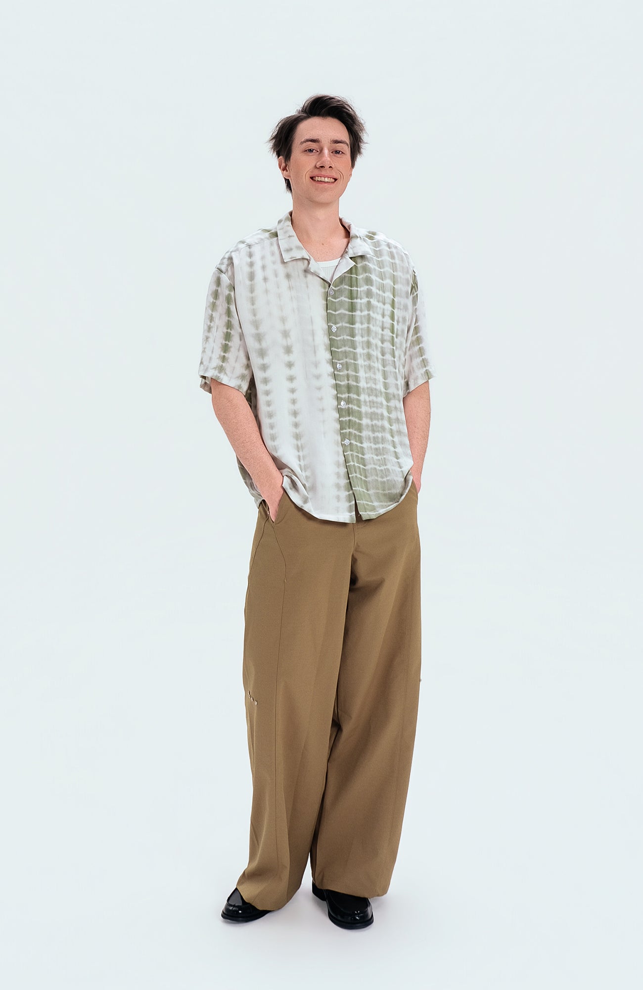 WIID Essential Oversized Cotton Trousers, premium urban and streetwear designers apparel on PROJECTISR.com, WIID
