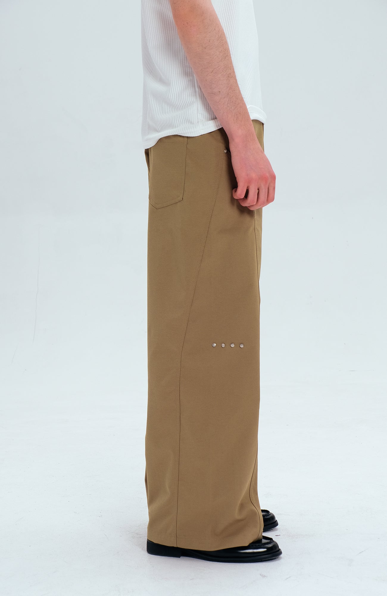 WIID Essential Oversized Cotton Trousers, premium urban and streetwear designers apparel on PROJECTISR.com, WIID