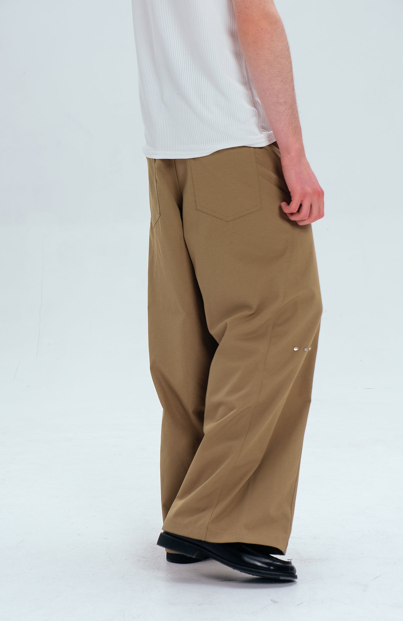 WIID Essential Oversized Cotton Trousers, premium urban and streetwear designers apparel on PROJECTISR.com, WIID
