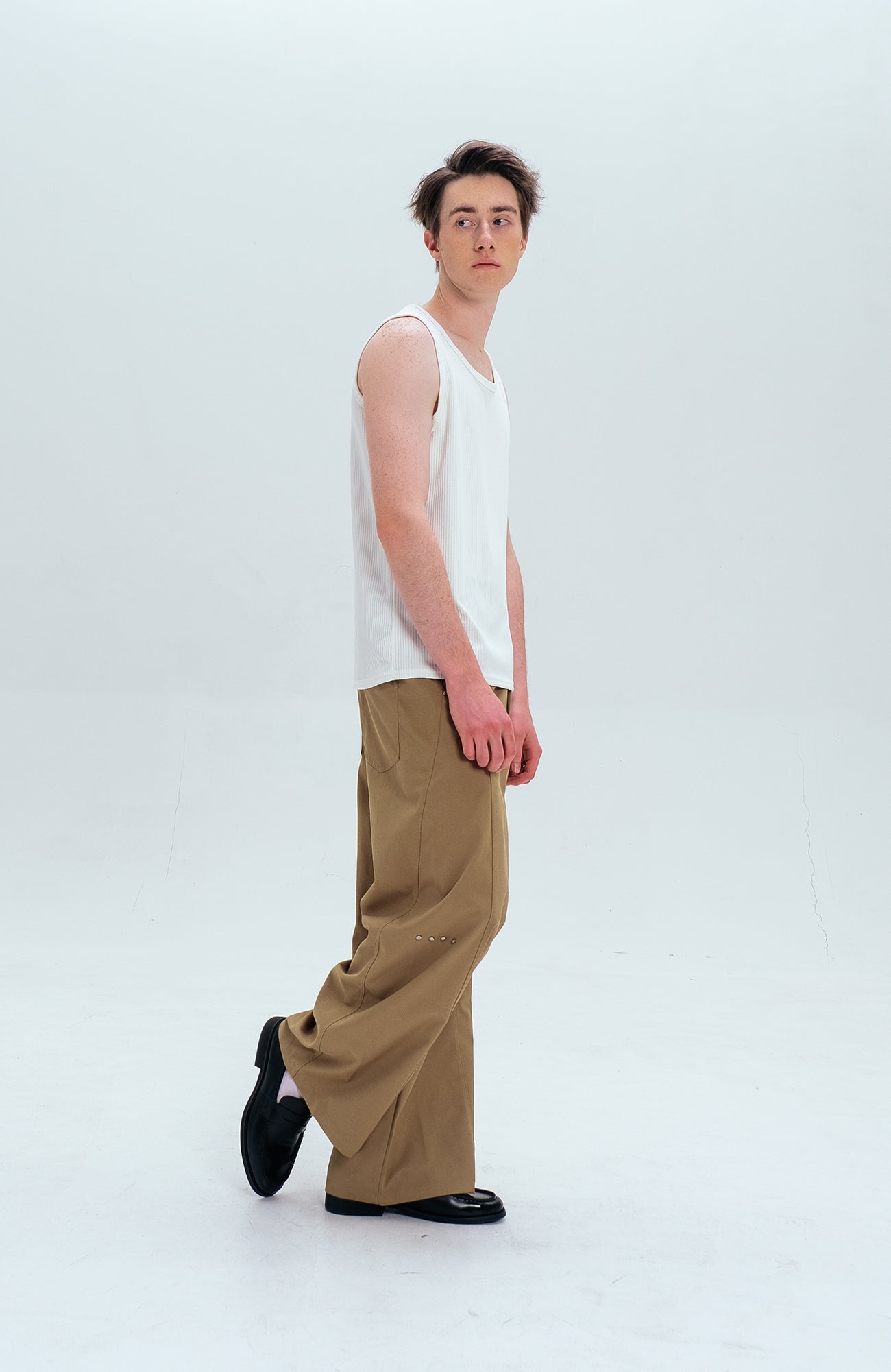 WIID Essential Oversized Cotton Trousers, premium urban and streetwear designers apparel on PROJECTISR.com, WIID