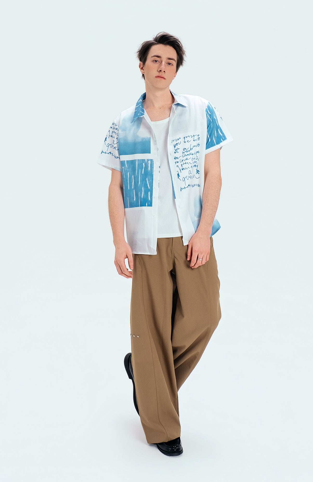 WIID Essential Oversized Cotton Trousers, premium urban and streetwear designers apparel on PROJECTISR.com, WIID