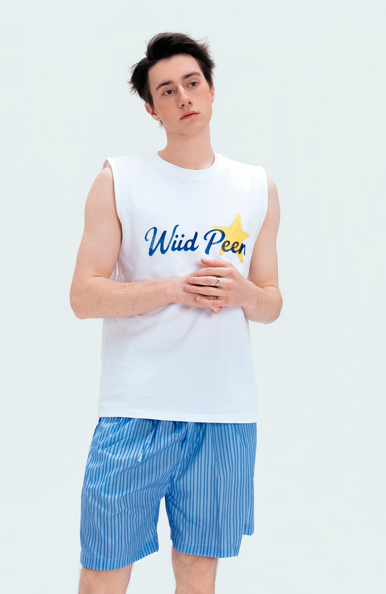 WIID Striped Drawstring Board Shorts, premium urban and streetwear designers apparel on PROJECTISR.com, WIID