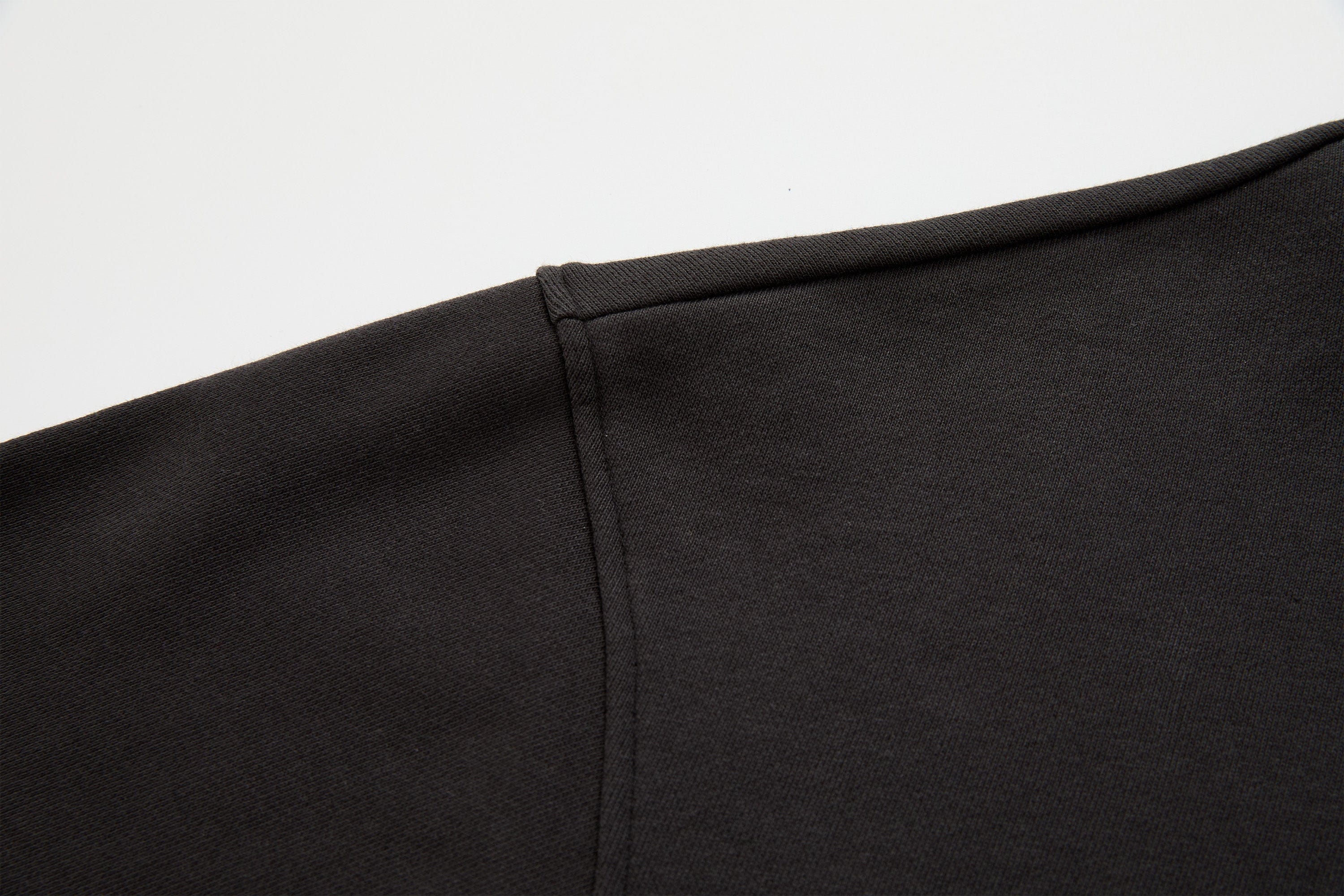 ORGANIC EMOTION Asymmetrical Hem LOGO Embroidered Hoodie, premium urban and streetwear designers apparel on PROJECTISR.com, ORGANIC EMOTION