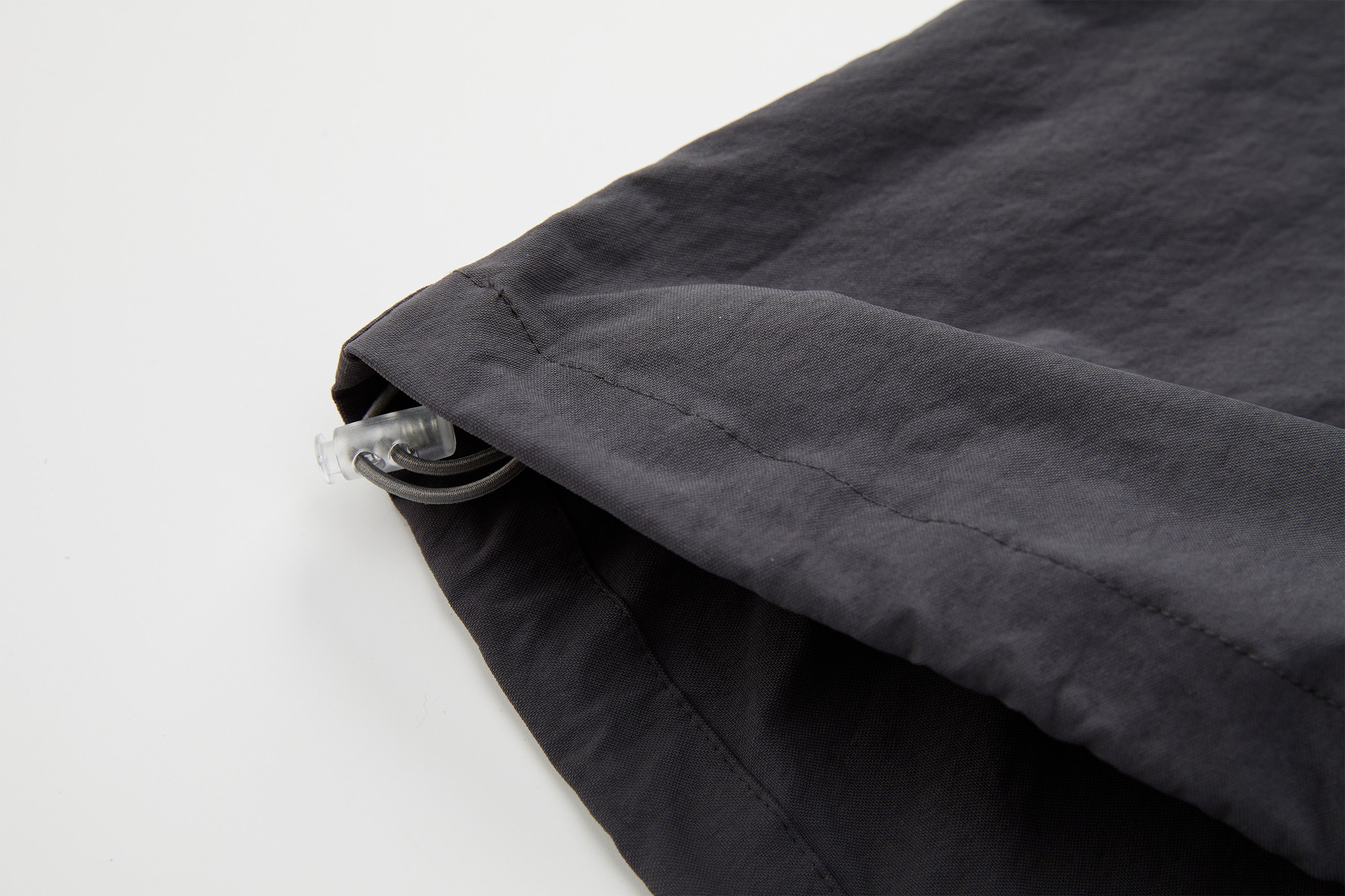 ORGANIC EMOTION Water-Repellent LOGO Embroidered Drawstring Sweatshirt, premium urban and streetwear designers apparel on PROJECTISR.com, ORGANIC EMOTION