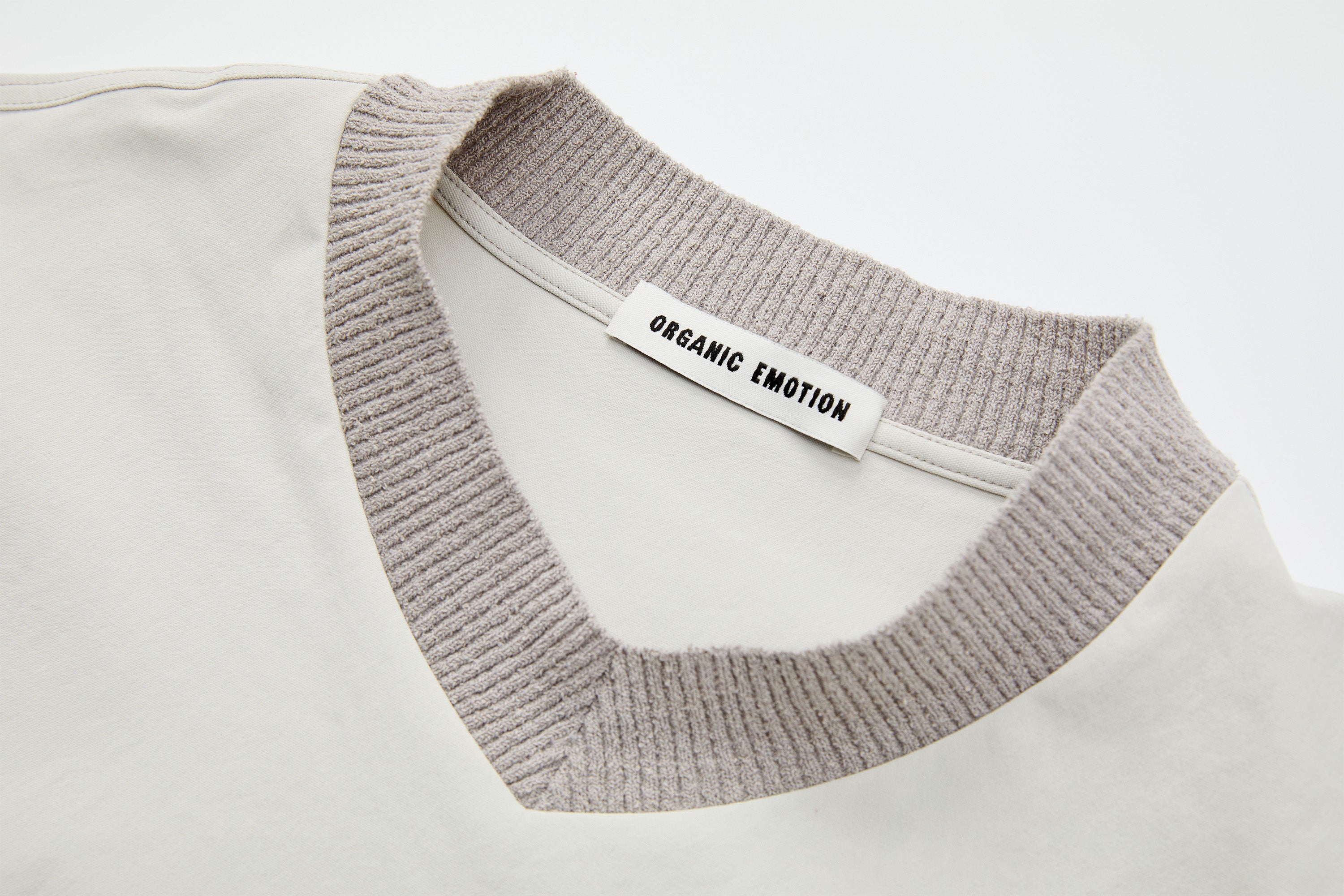 ORGANIC EMOTION Water-Repellent LOGO Embroidered Drawstring Sweatshirt, premium urban and streetwear designers apparel on PROJECTISR.com, ORGANIC EMOTION