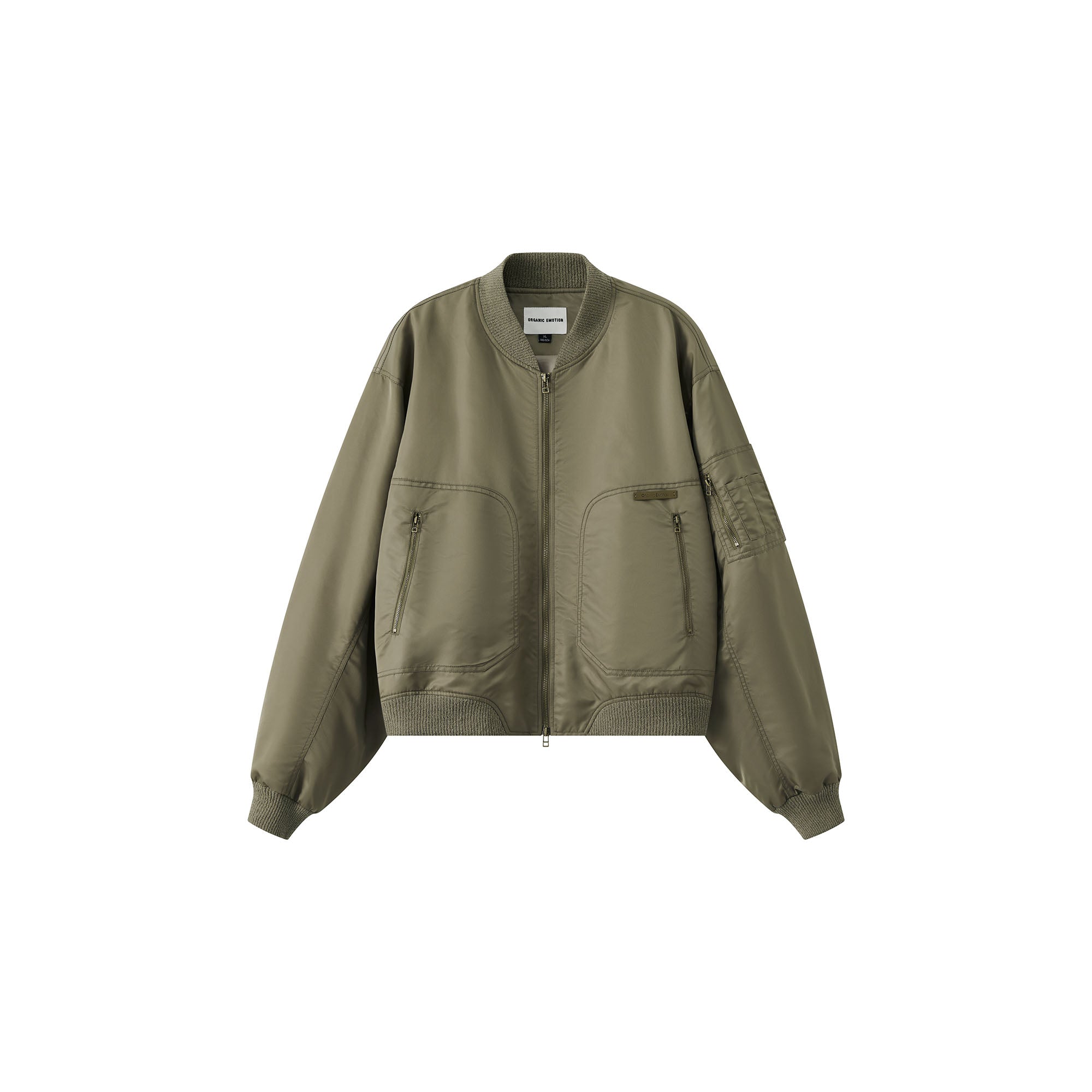ORGANIC EMOTION Water-Repellent MA-1 Bomber Jacket