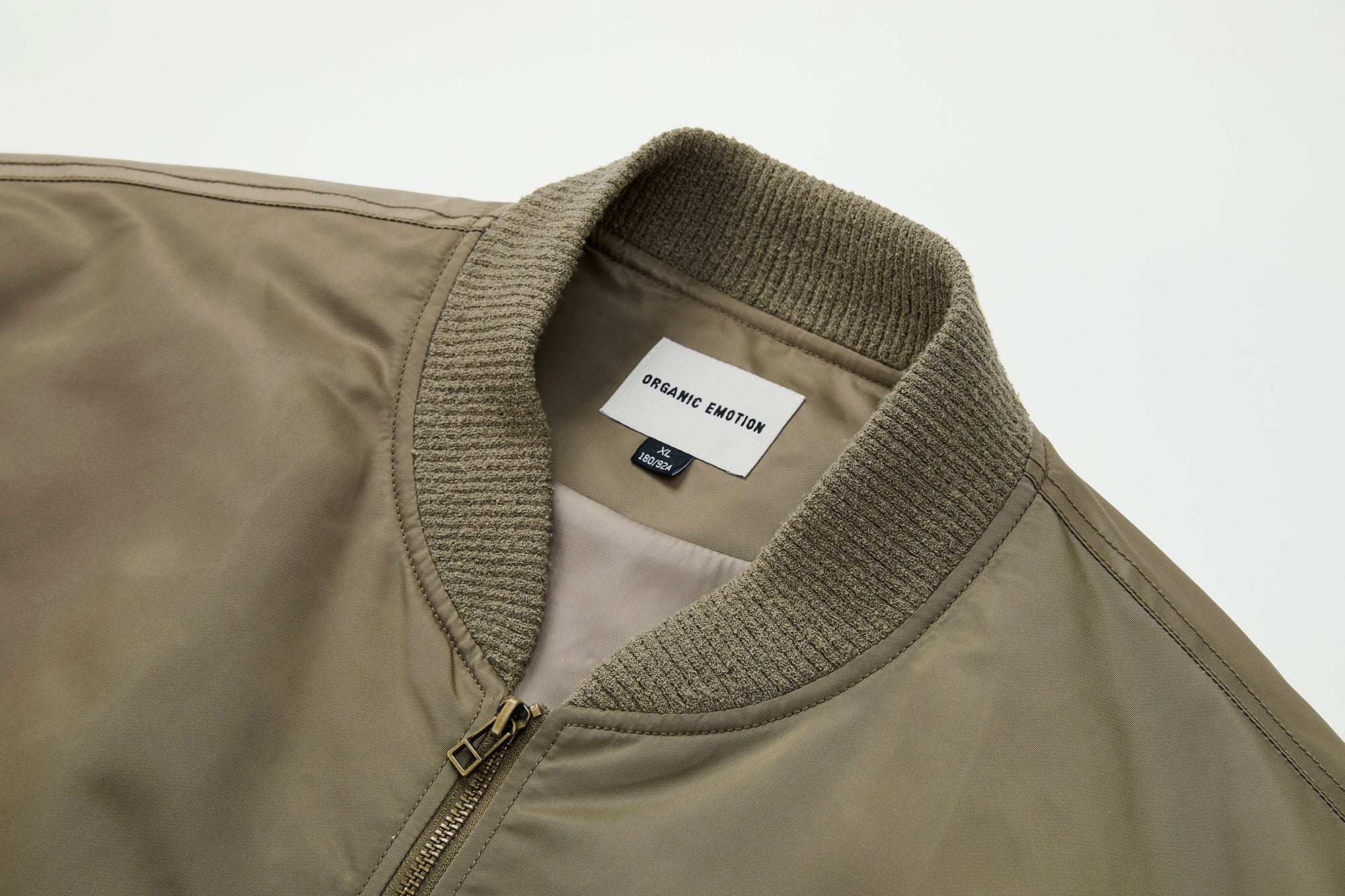 ORGANIC EMOTION Water-Repellent MA-1 Bomber Jacket