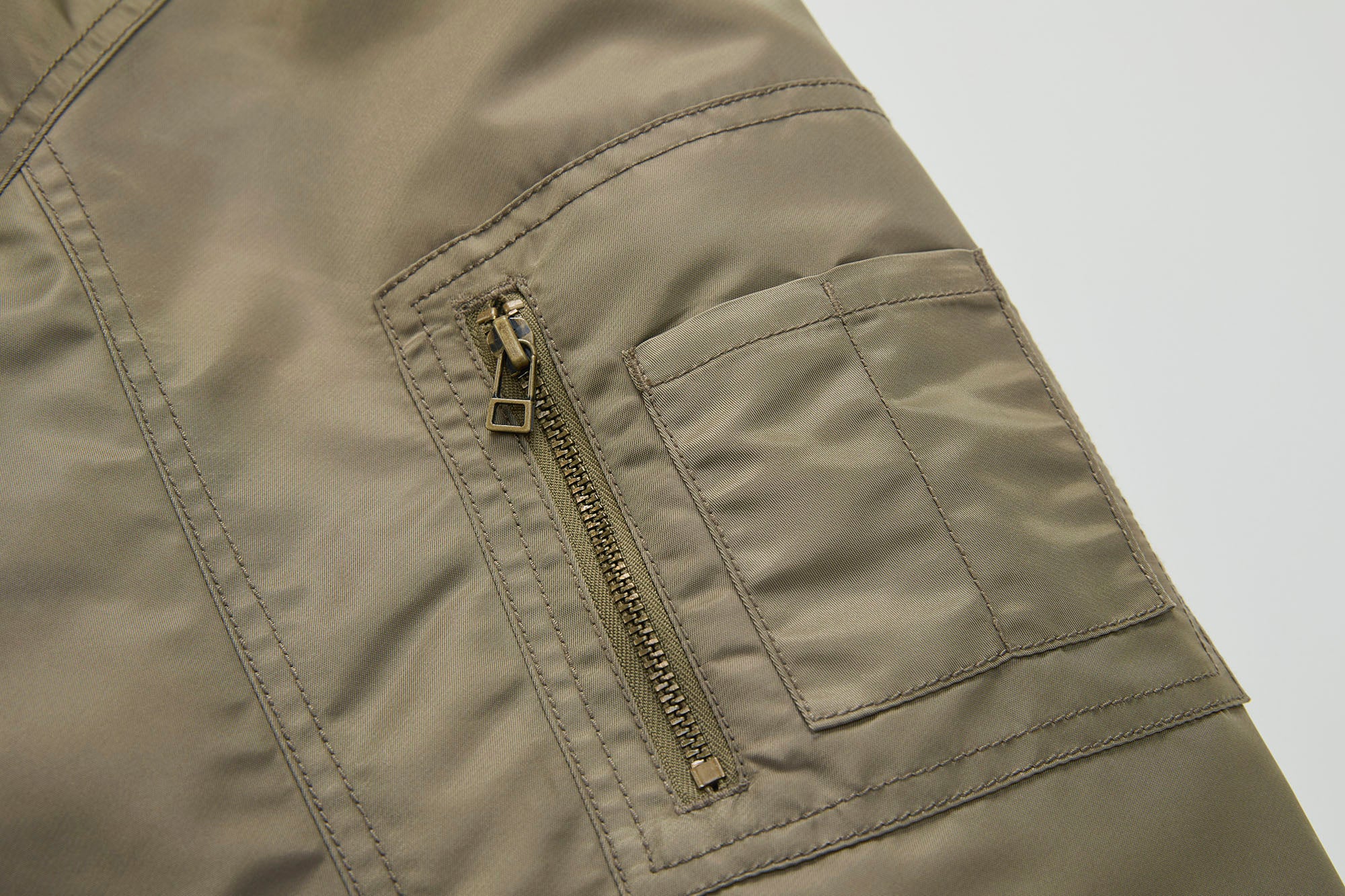 ORGANIC EMOTION Water-Repellent MA-1 Bomber Jacket