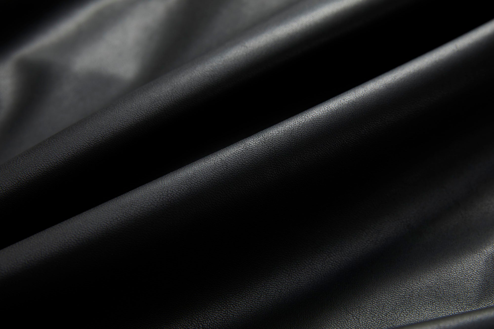 ORGANIC EMOTION Faux Leather Piped Seam Jacket