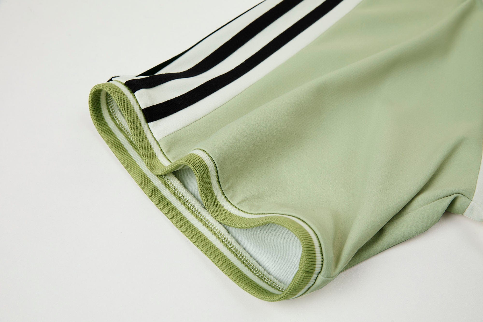 ORGANIC EMOTION Striped Badge Graphics Soccer Jersey, premium urban and streetwear designers apparel on PROJECTISR.com, ORGANIC EMOTION
