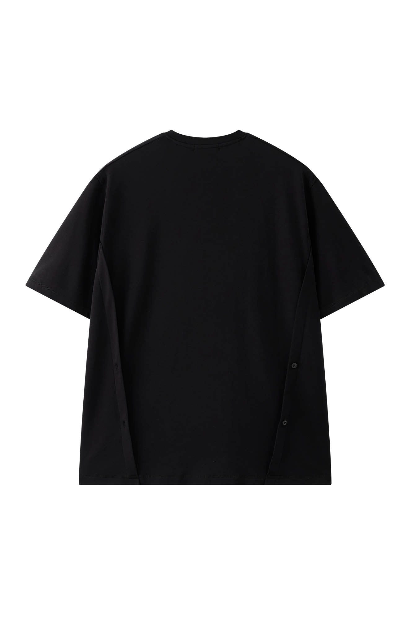 ORGANIC EMOTION Bird-Loop Adjustable Button Back T-Shirt