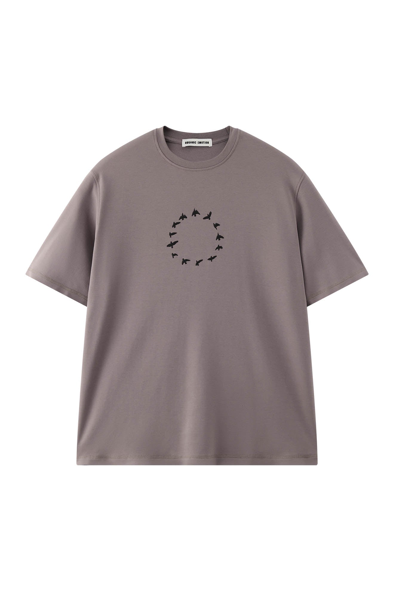 ORGANIC EMOTION Bird-Loop Adjustable Button Back T-Shirt