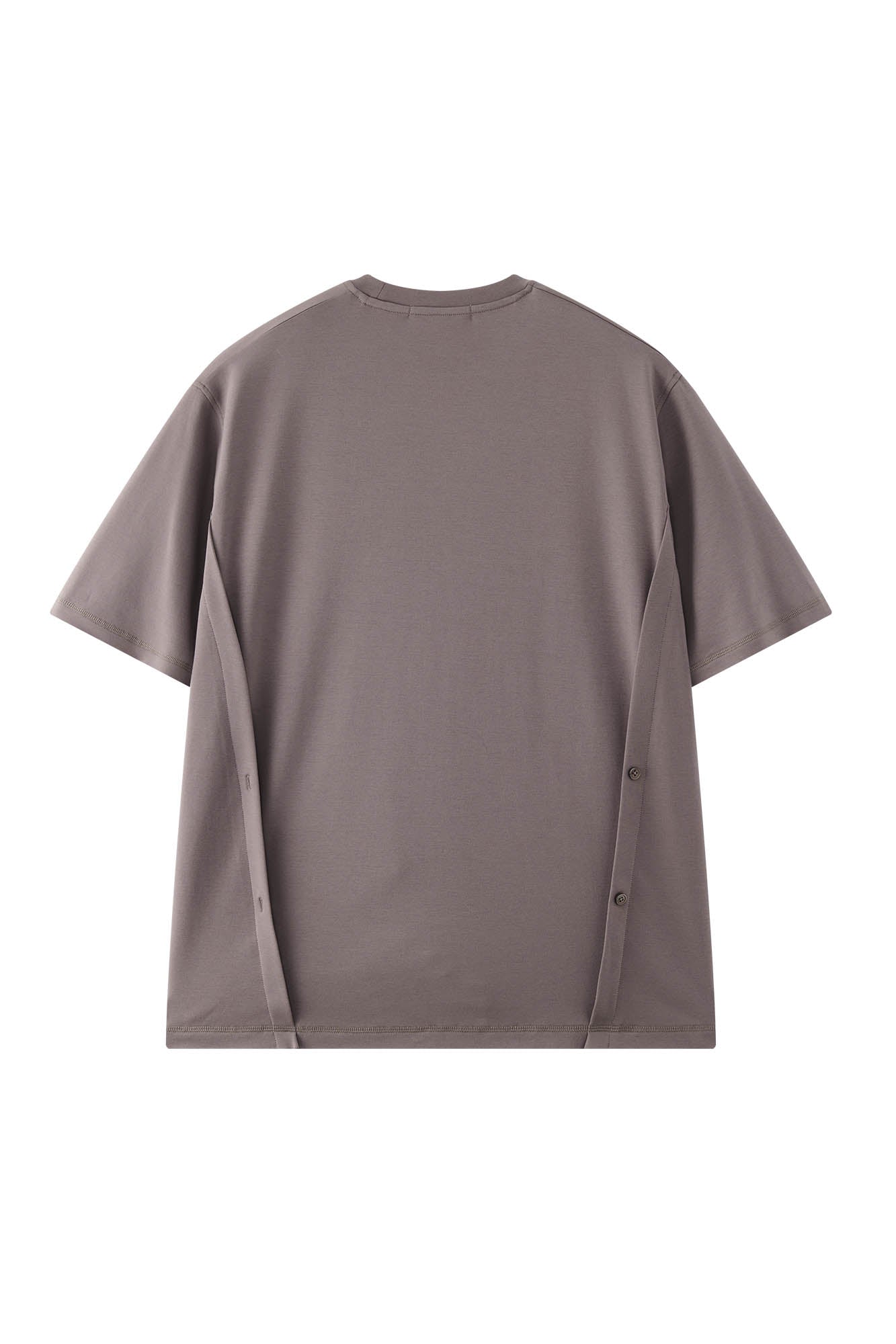 ORGANIC EMOTION Bird-Loop Adjustable Button Back T-Shirt