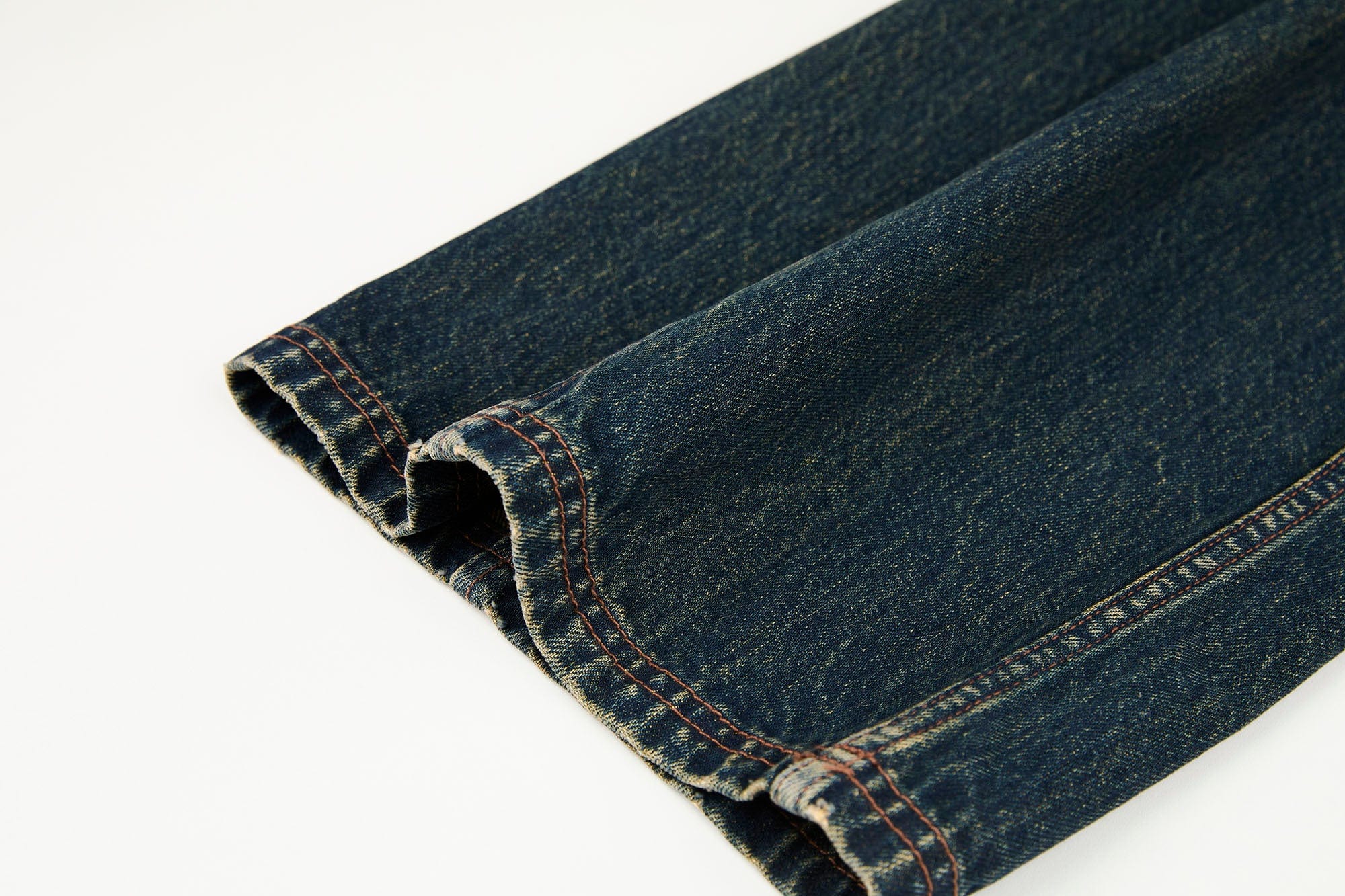ORGANIC EMOTION Big-Pocket Paneled Wide-Leg Jeans