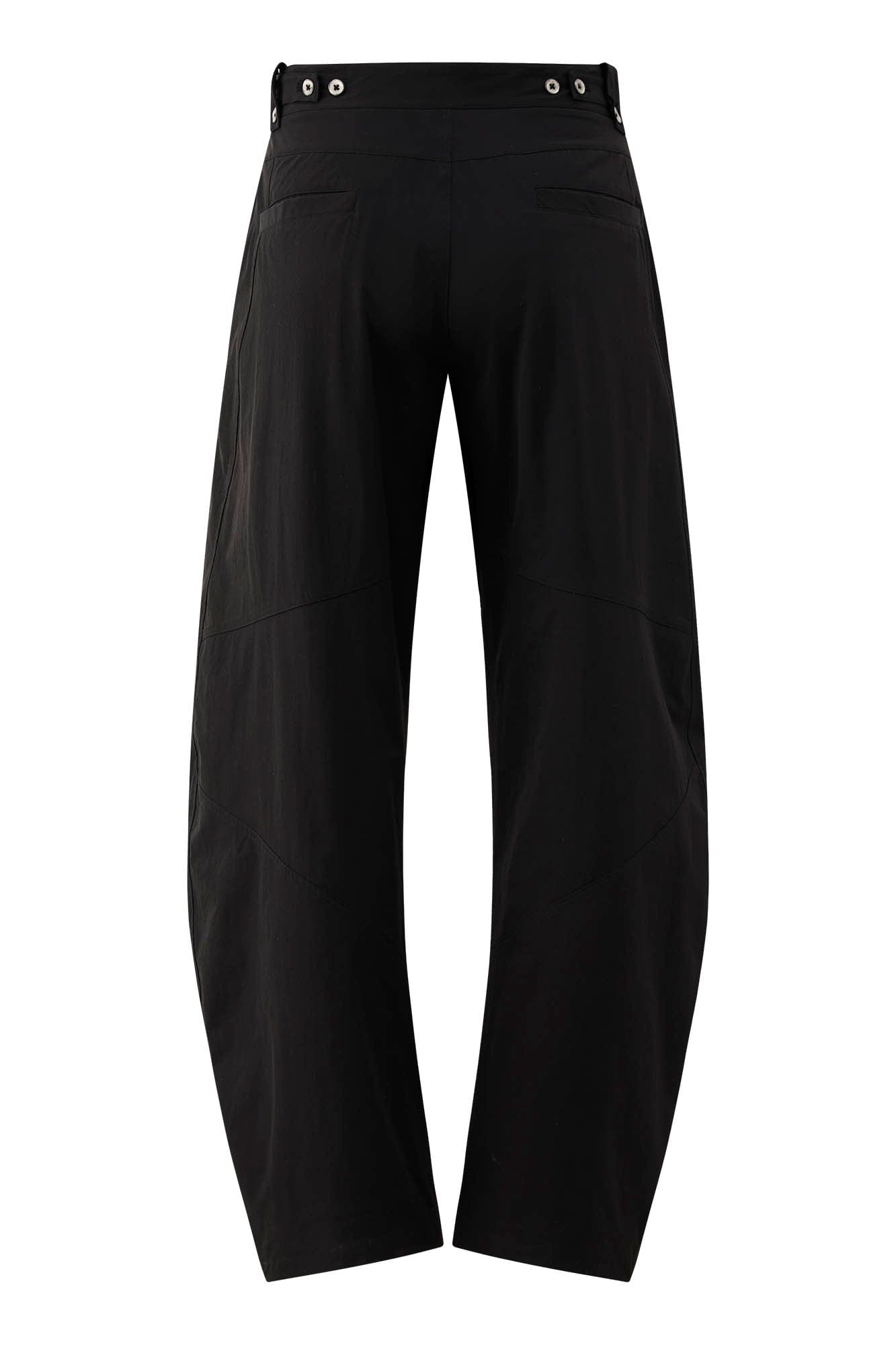 ORGANIC EMOTION Retro Spliced Curved Pants
