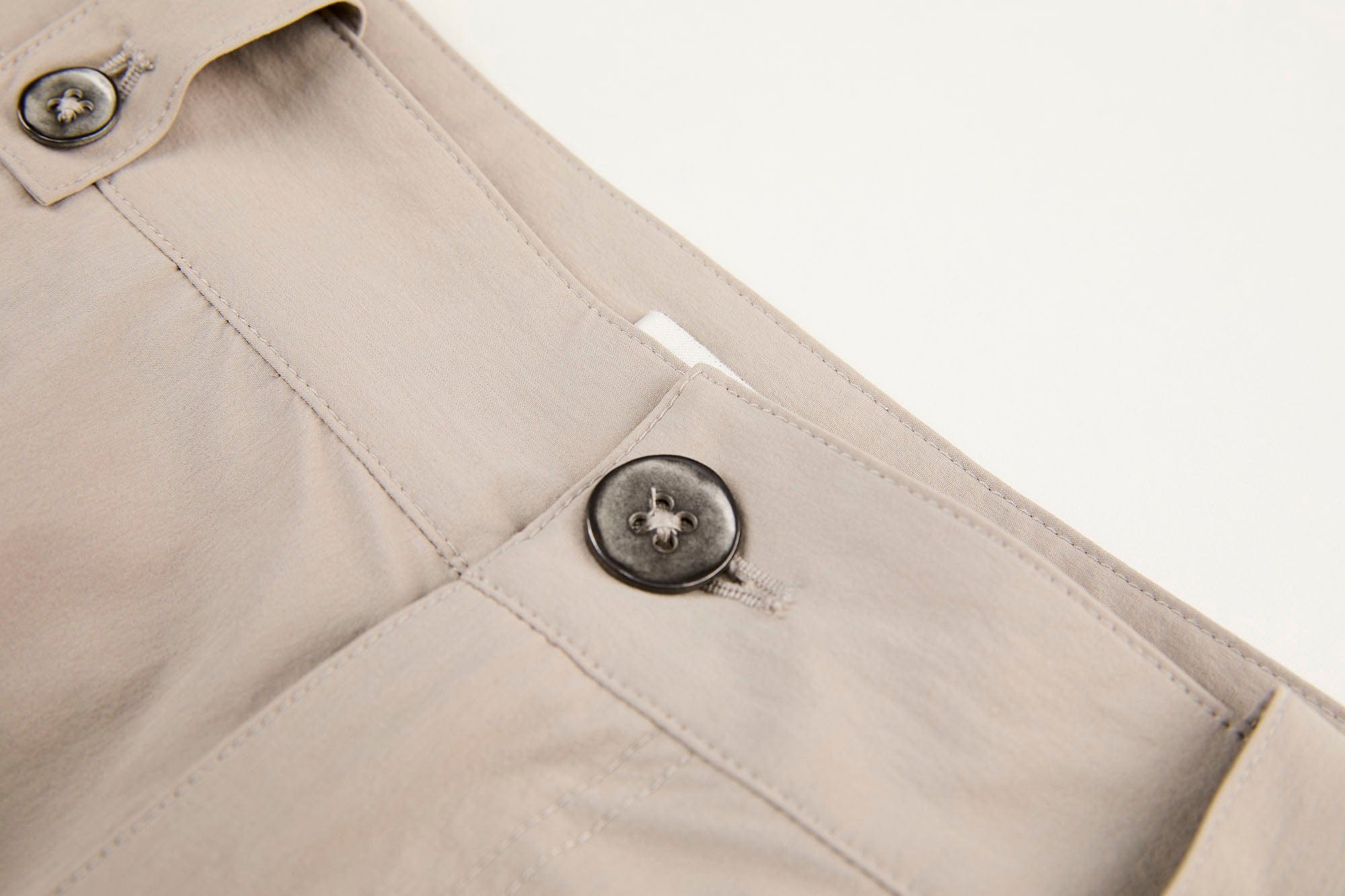 ORGANIC EMOTION Retro Spliced Curved Pants
